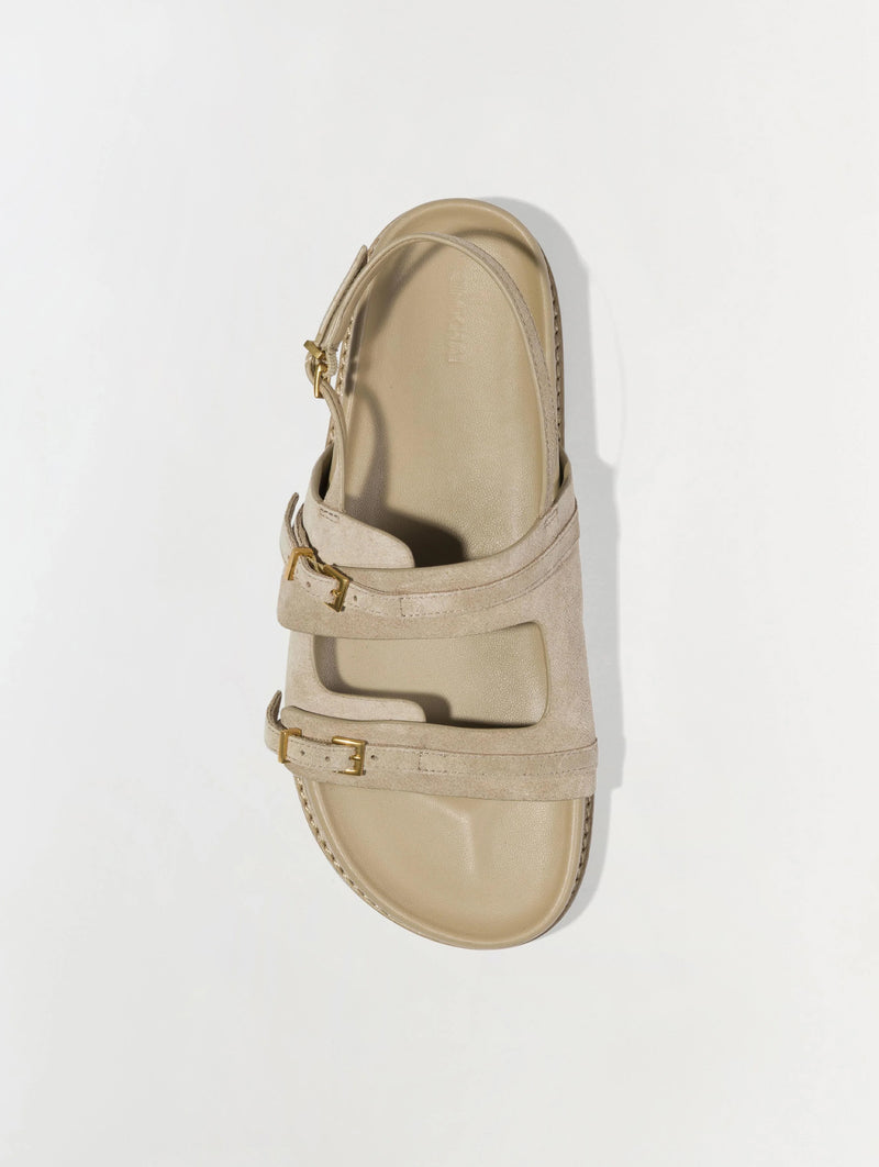 Carey Suede Sport Sandal in Desert