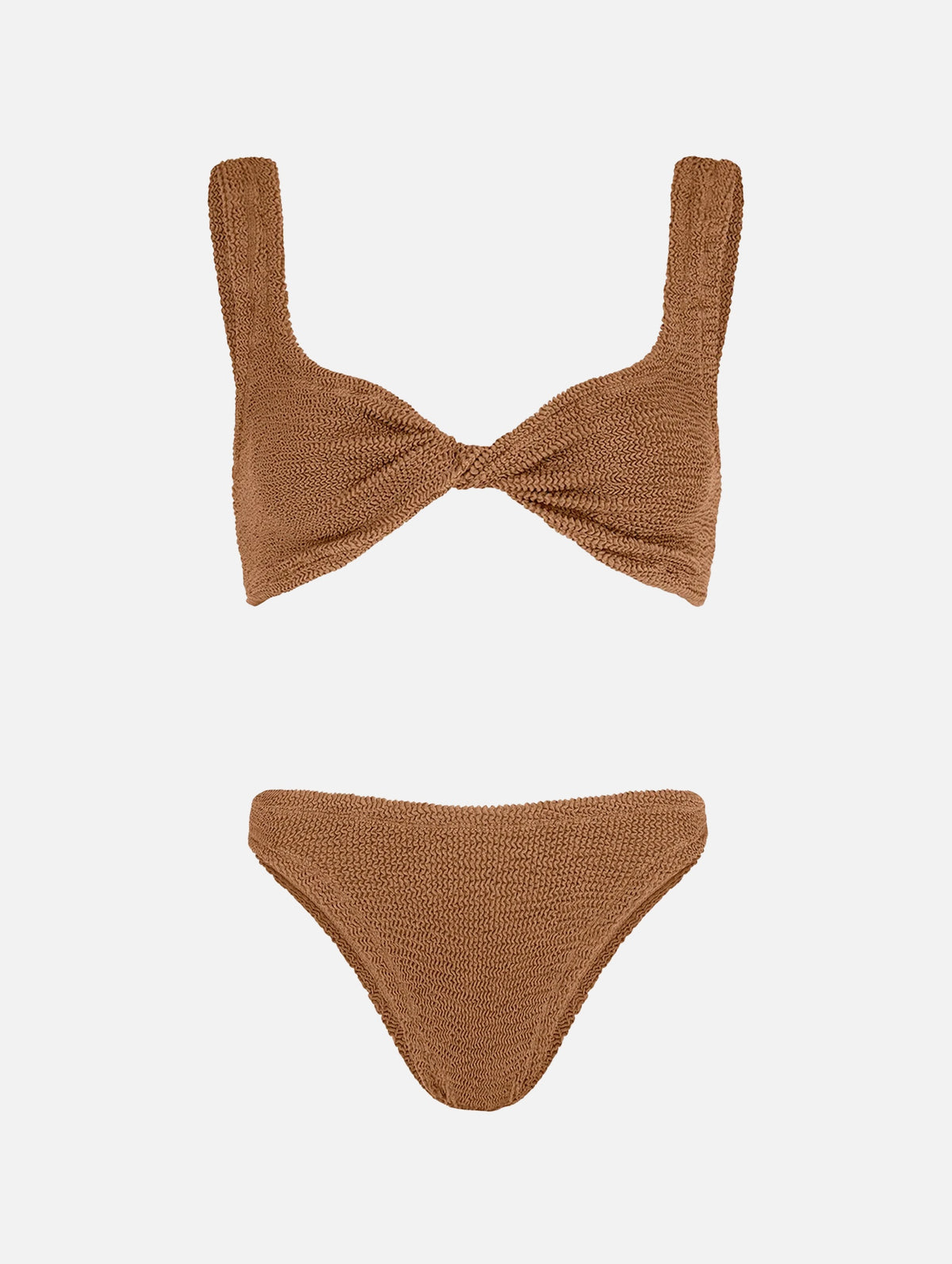 Juno Bikini in Metallic Cocoa