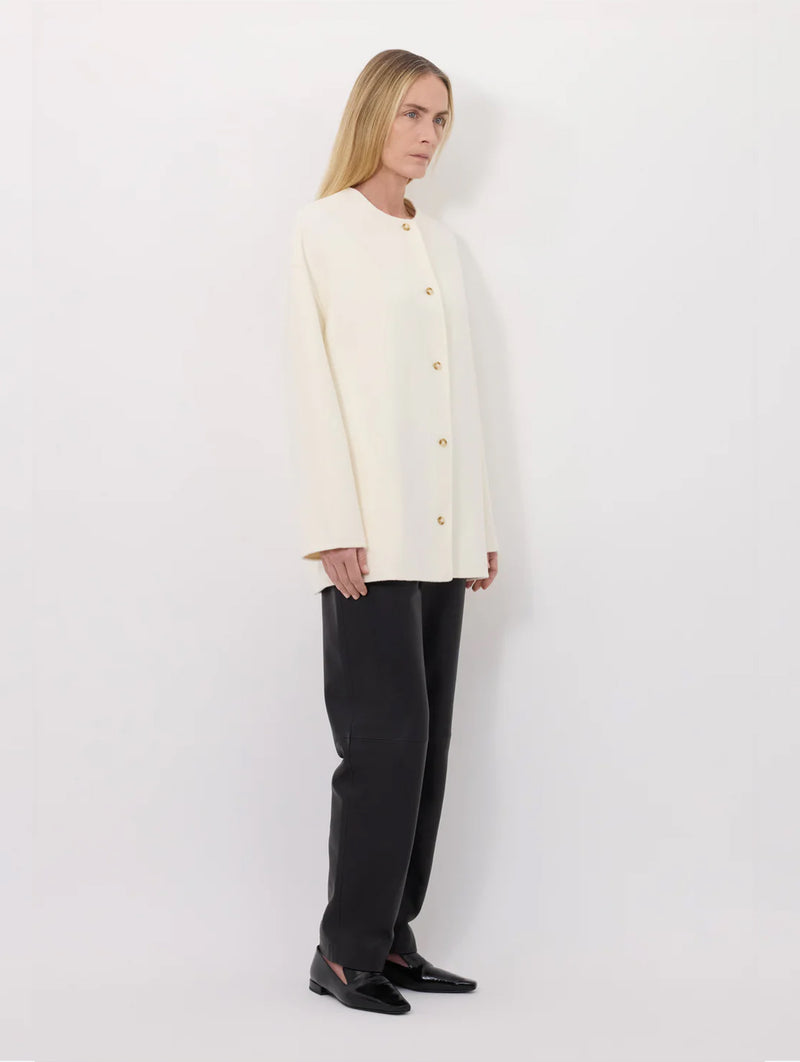 Dunne Coat in Ivory