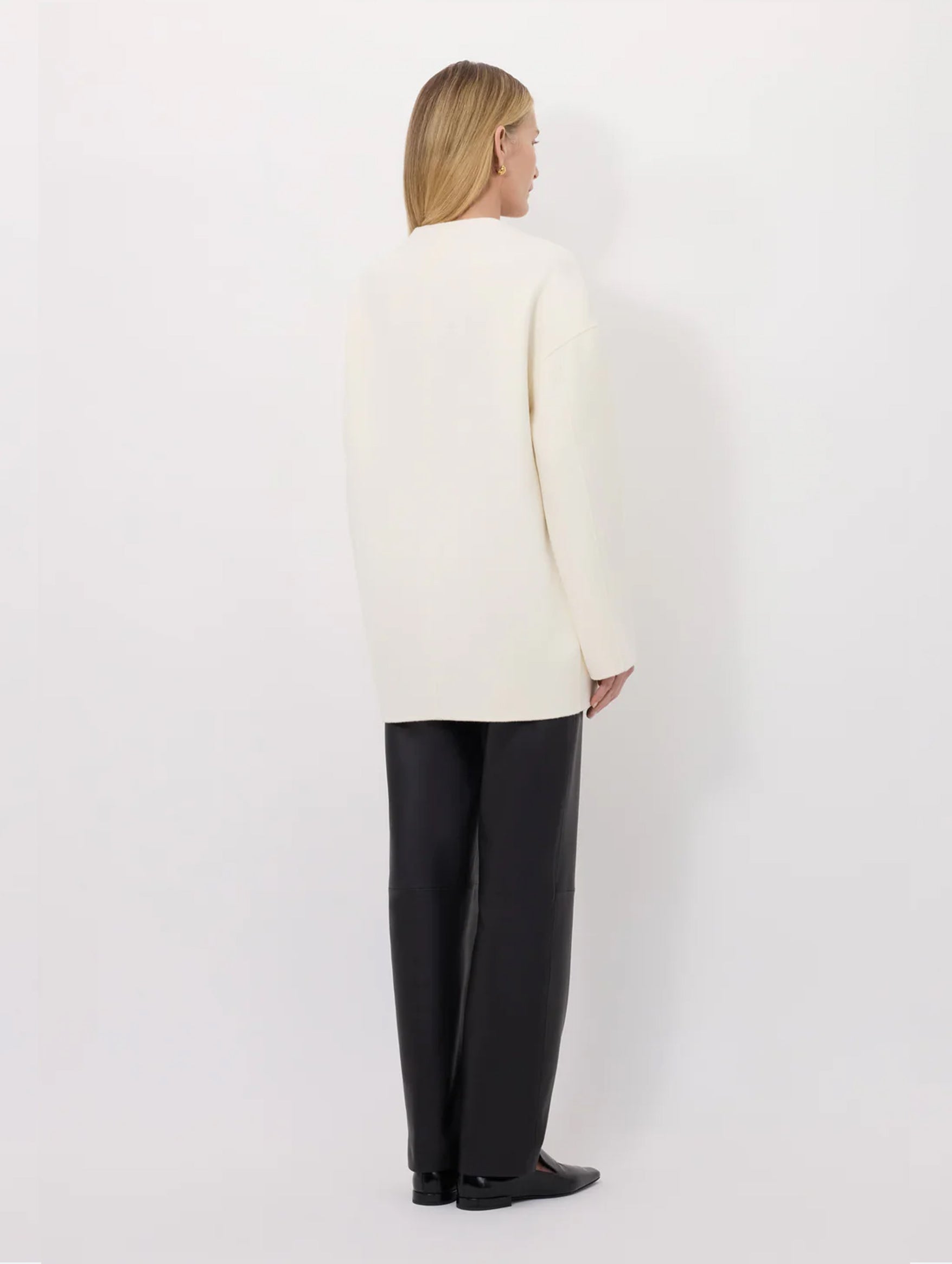 Dunne Coat in Ivory