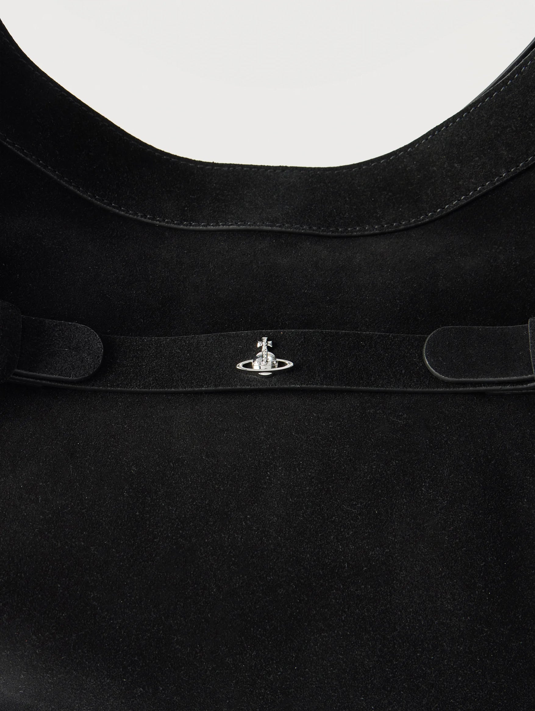 Frankie Large Shoulder Bag Leather in Black