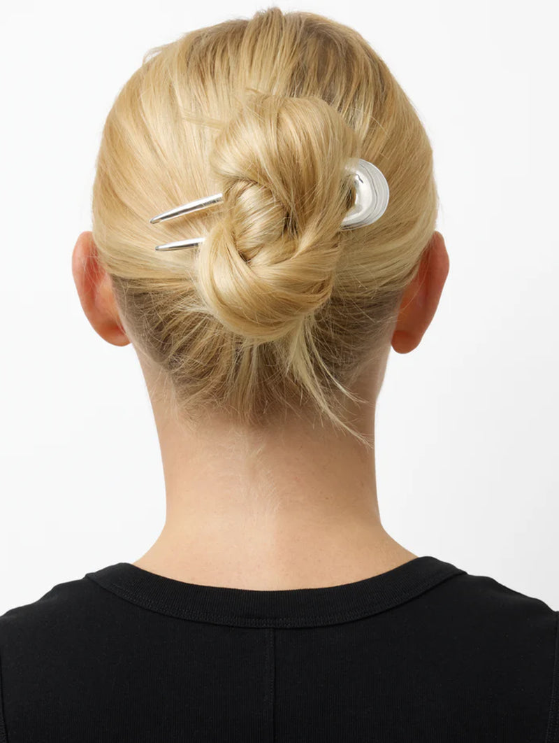 The Frida Hair Pin in Silver