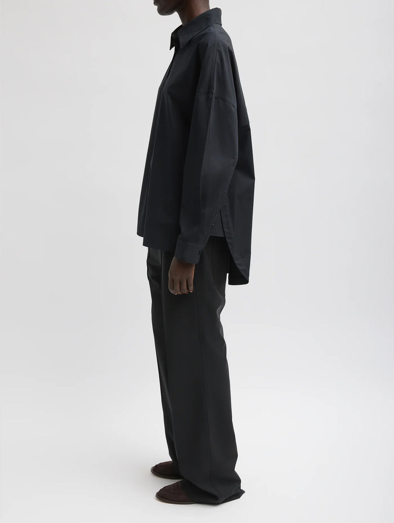 Gabe Oversized Shirt in Black