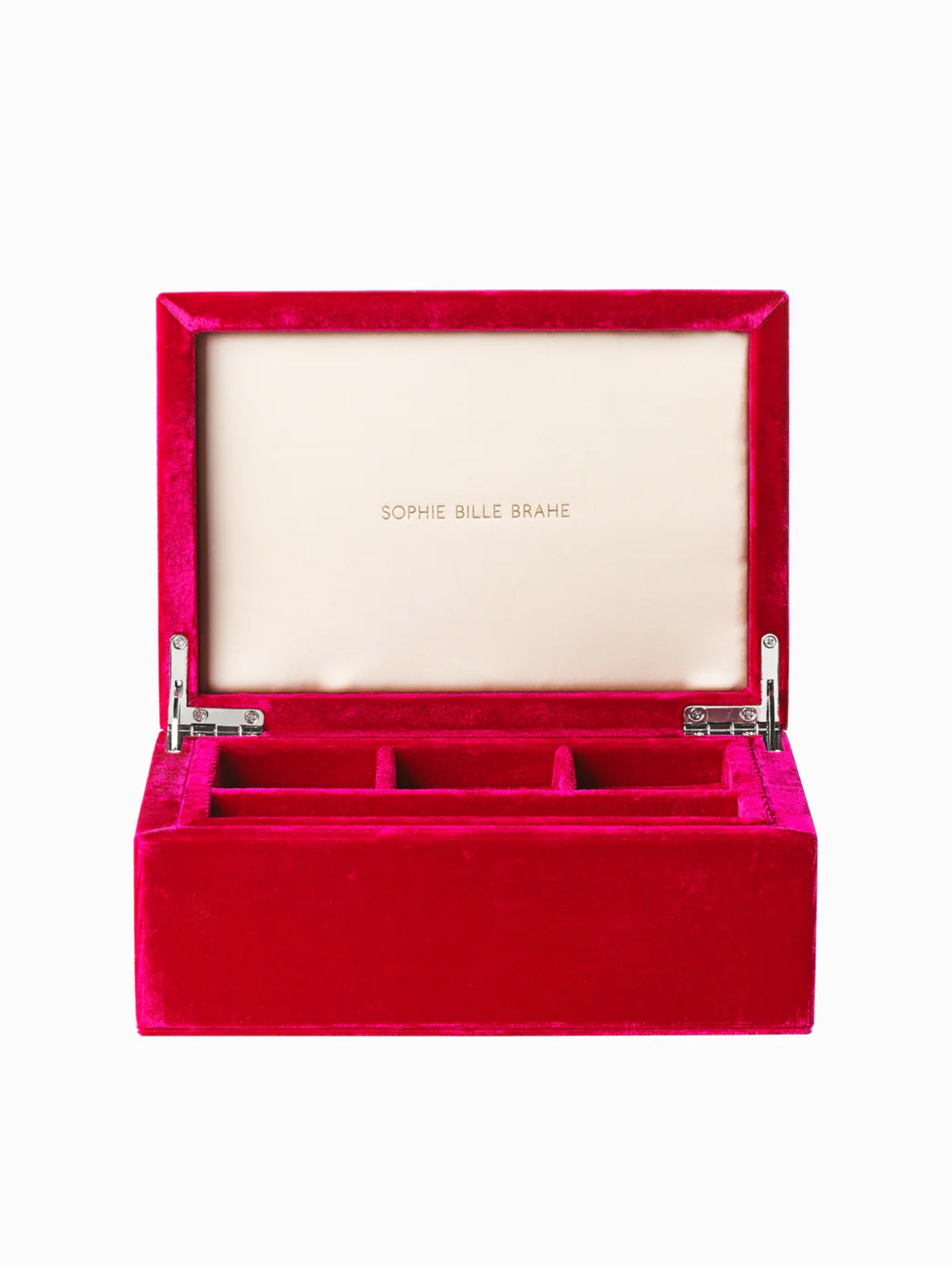 Trésor Grande Jewellery Box in Rouge Soir