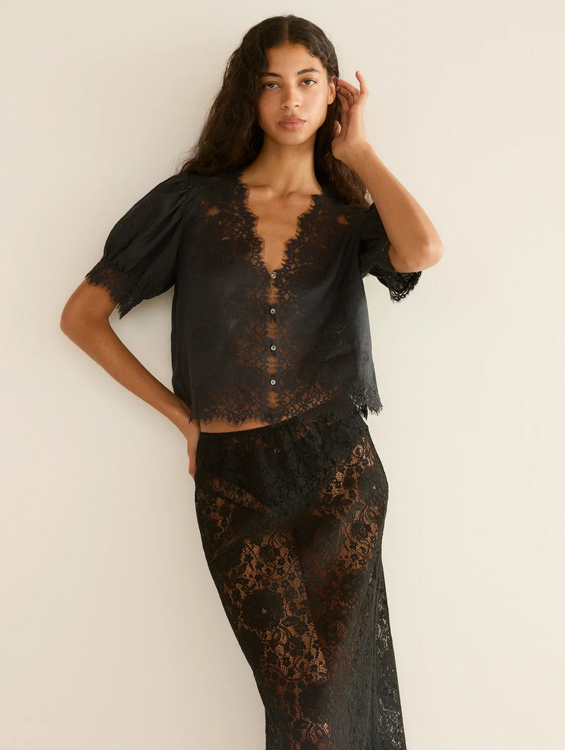 Idella Top in Black