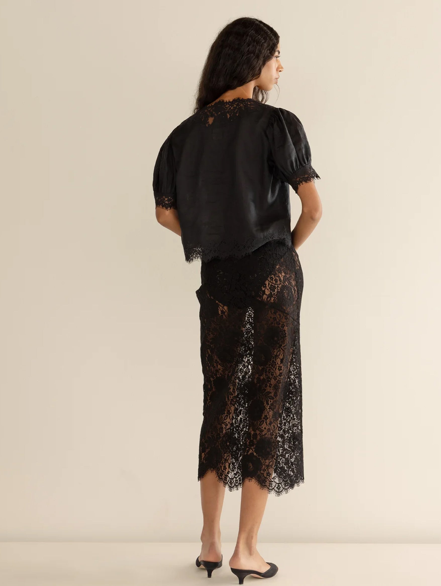 Idella Top in Black
