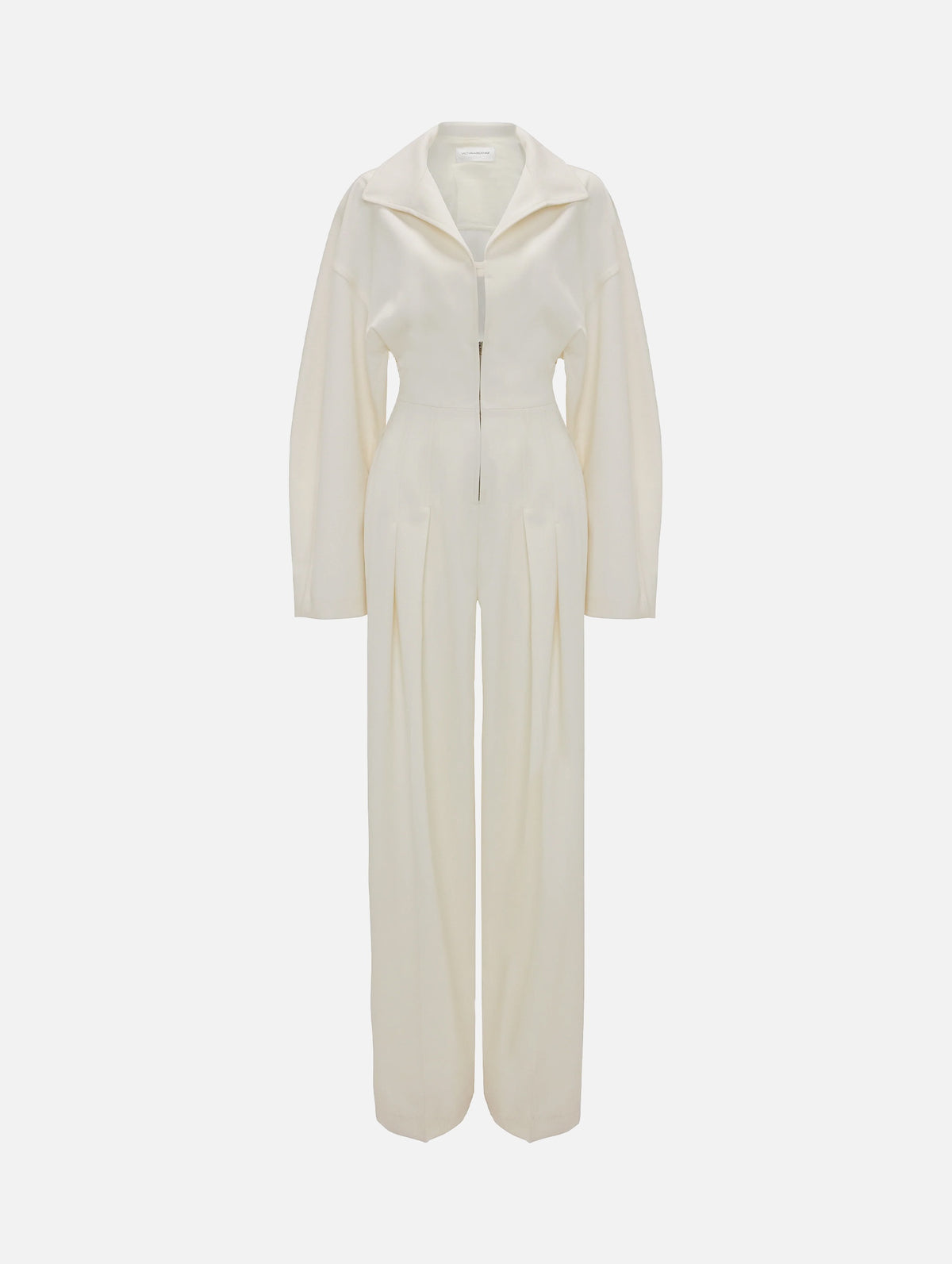 Tab Detail Jumpsuit in Ivory