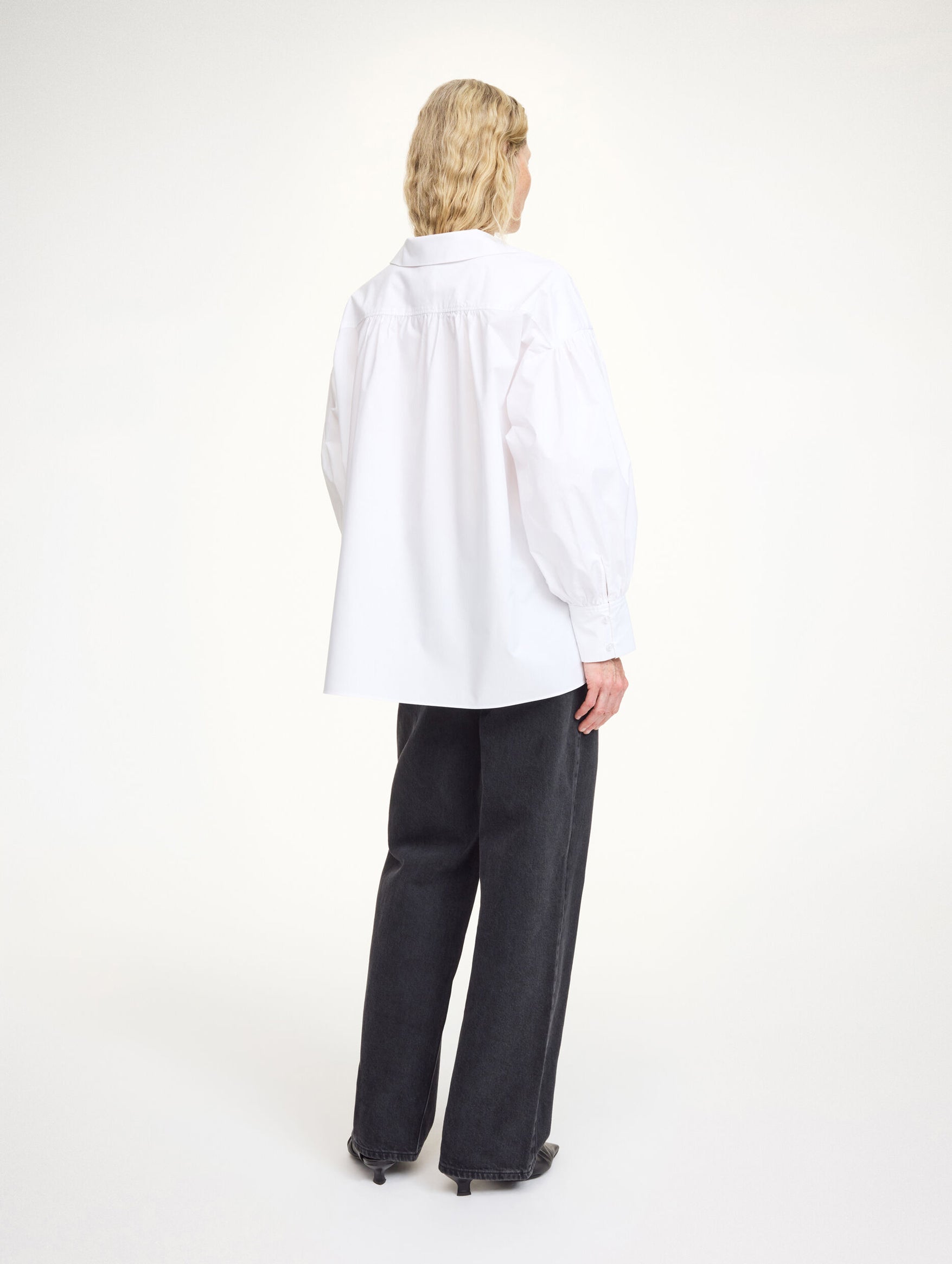Leonora Cotton Blouse in White