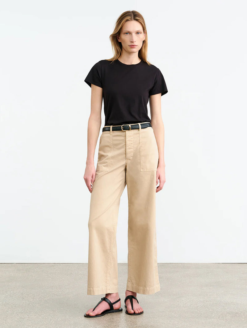 Leon Boy Pant in Stone