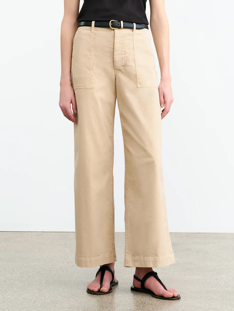 Leon Boy Pant in Stone