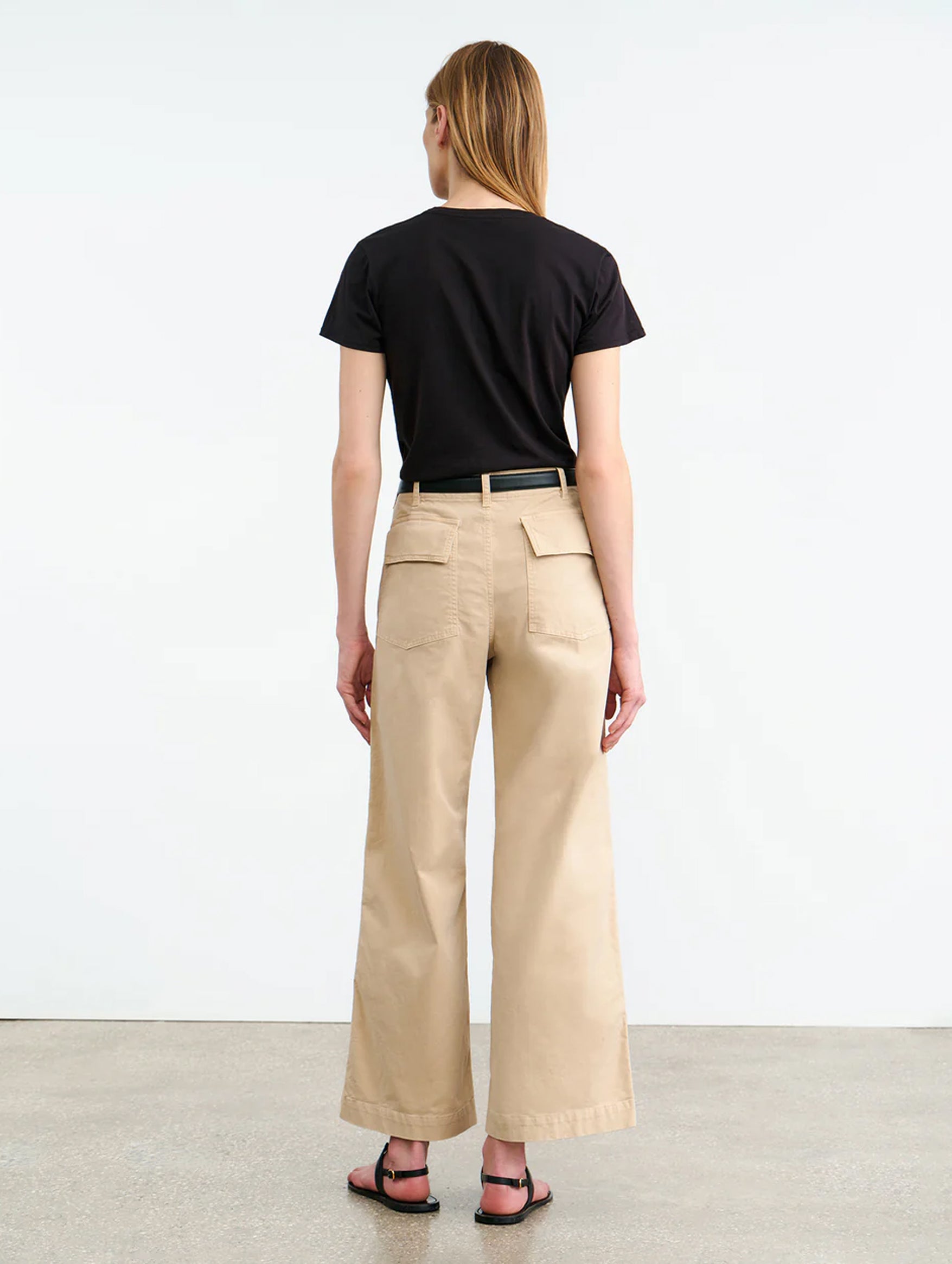 Leon Boy Pant in Stone