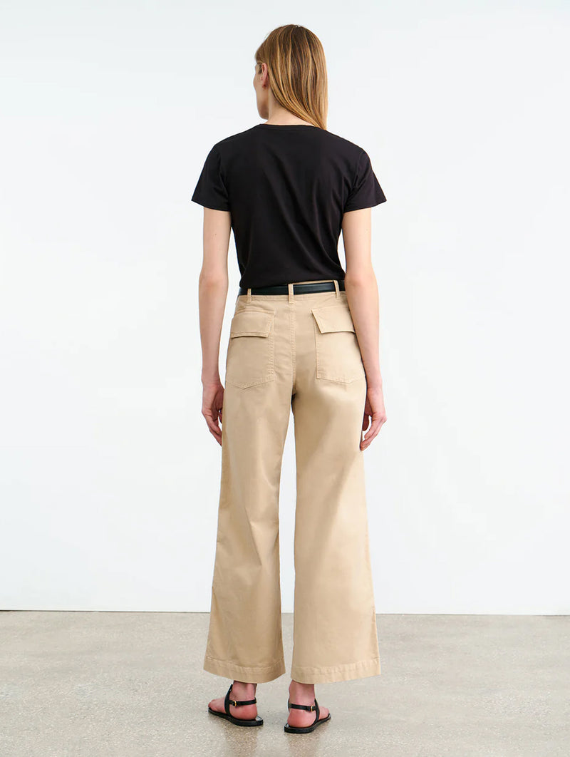 Leon Boy Pant in Stone