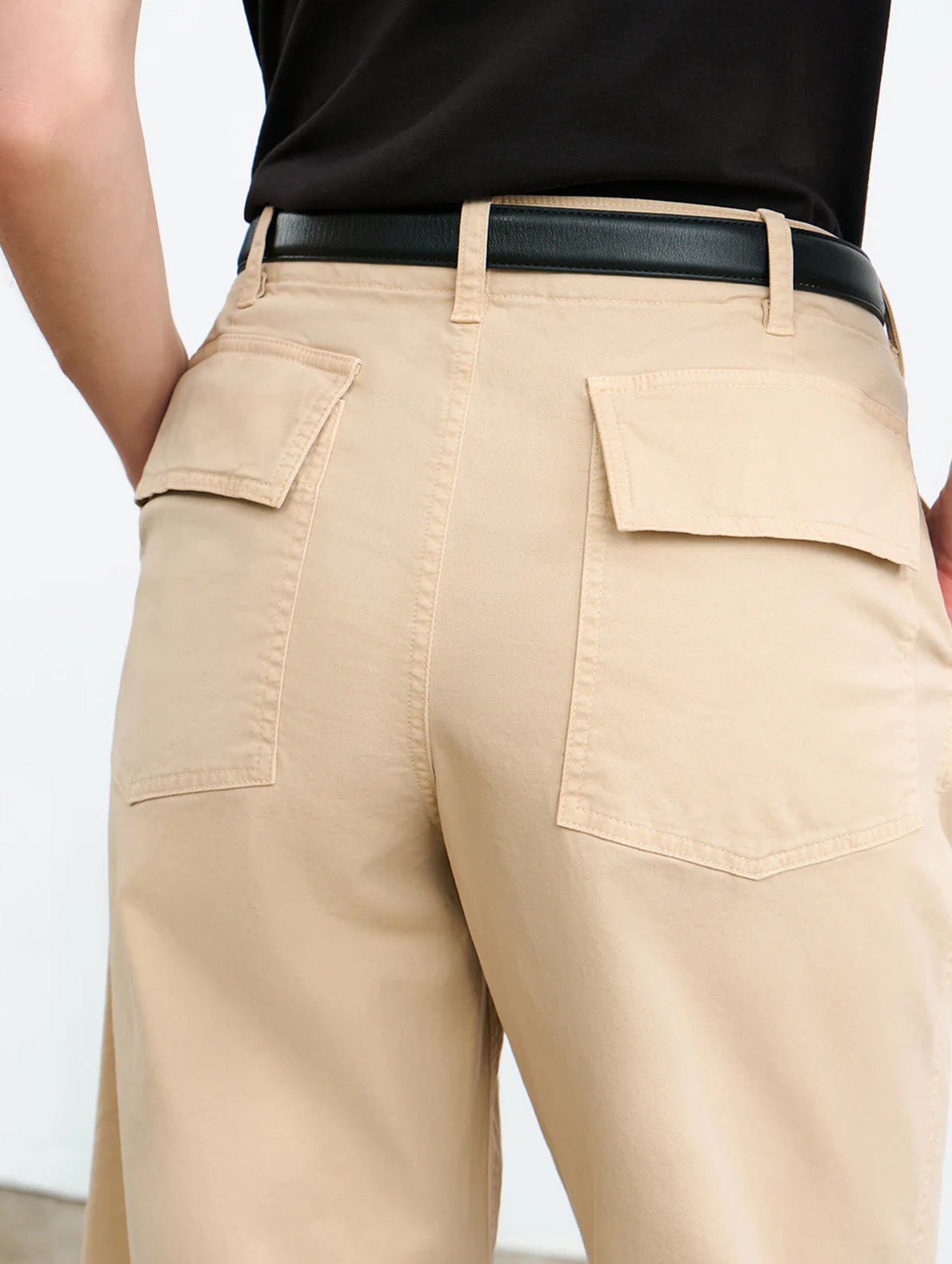 Leon Boy Pant in Stone