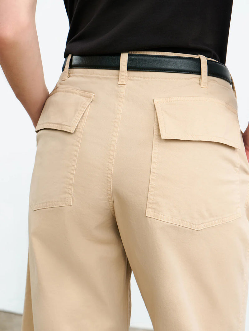 Leon Boy Pant in Stone