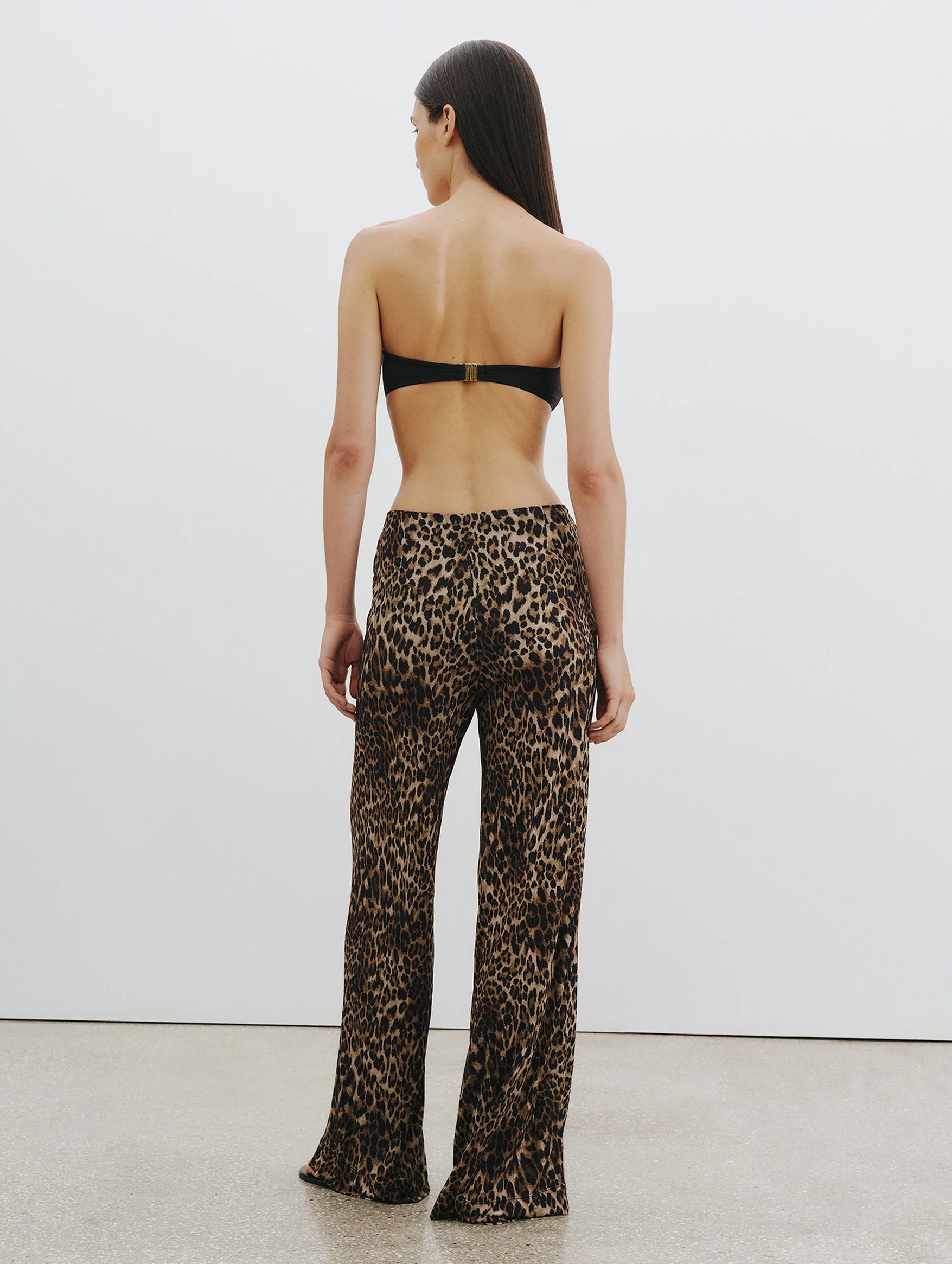 Adriel Pant in Vintage Leopard