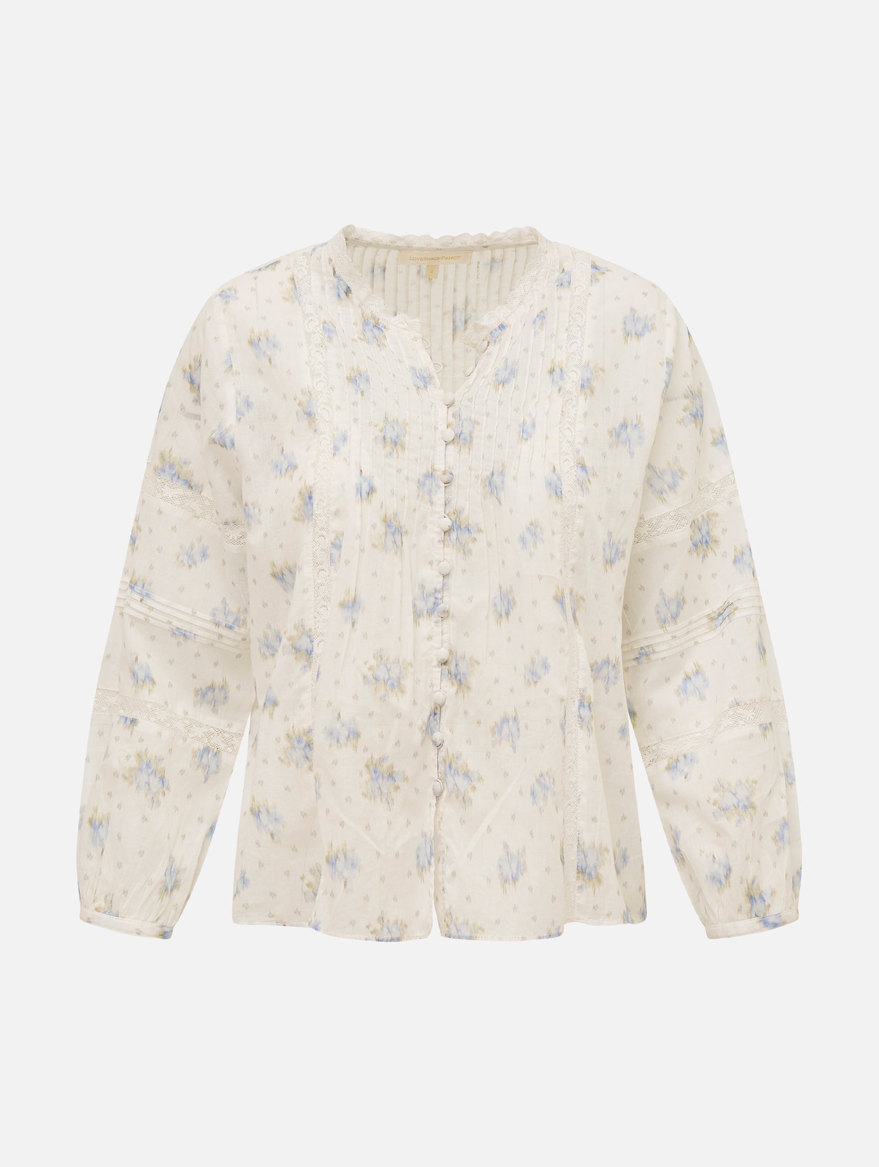 Lita Cotton Top in Arctic Vanilla