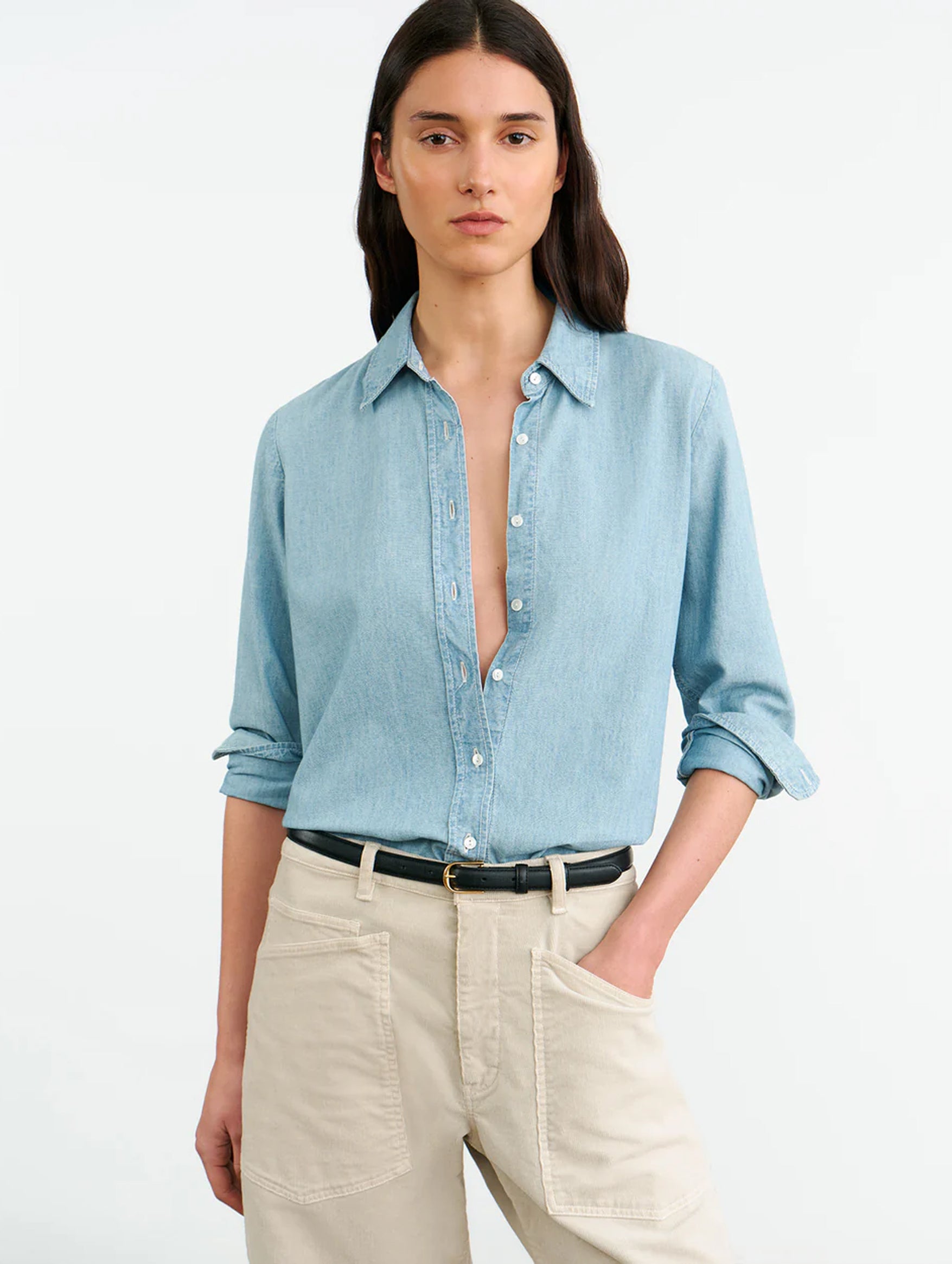 Monti Denim Shirt in Chambray
