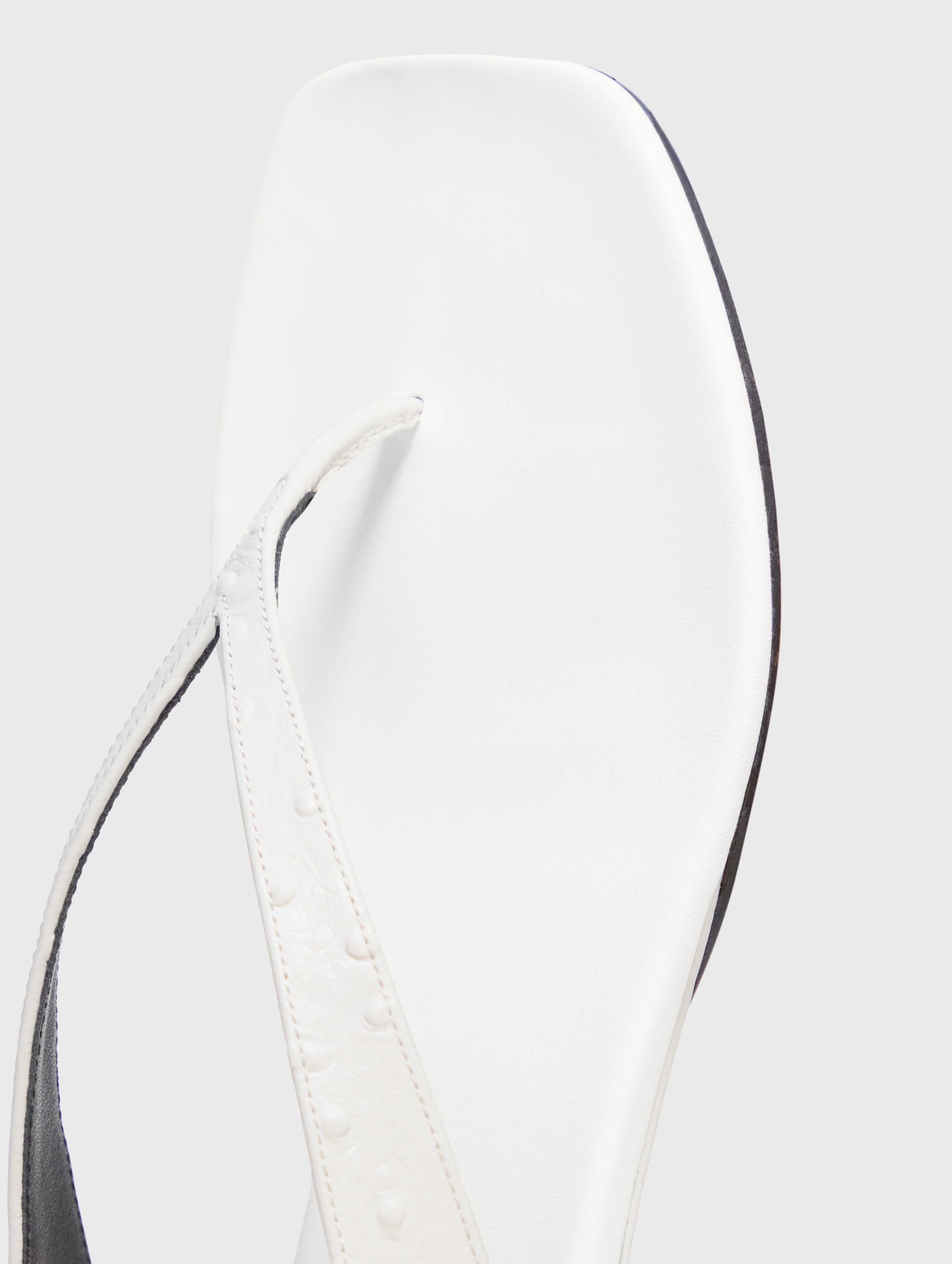 Niham Mini Wedge Sandals in White