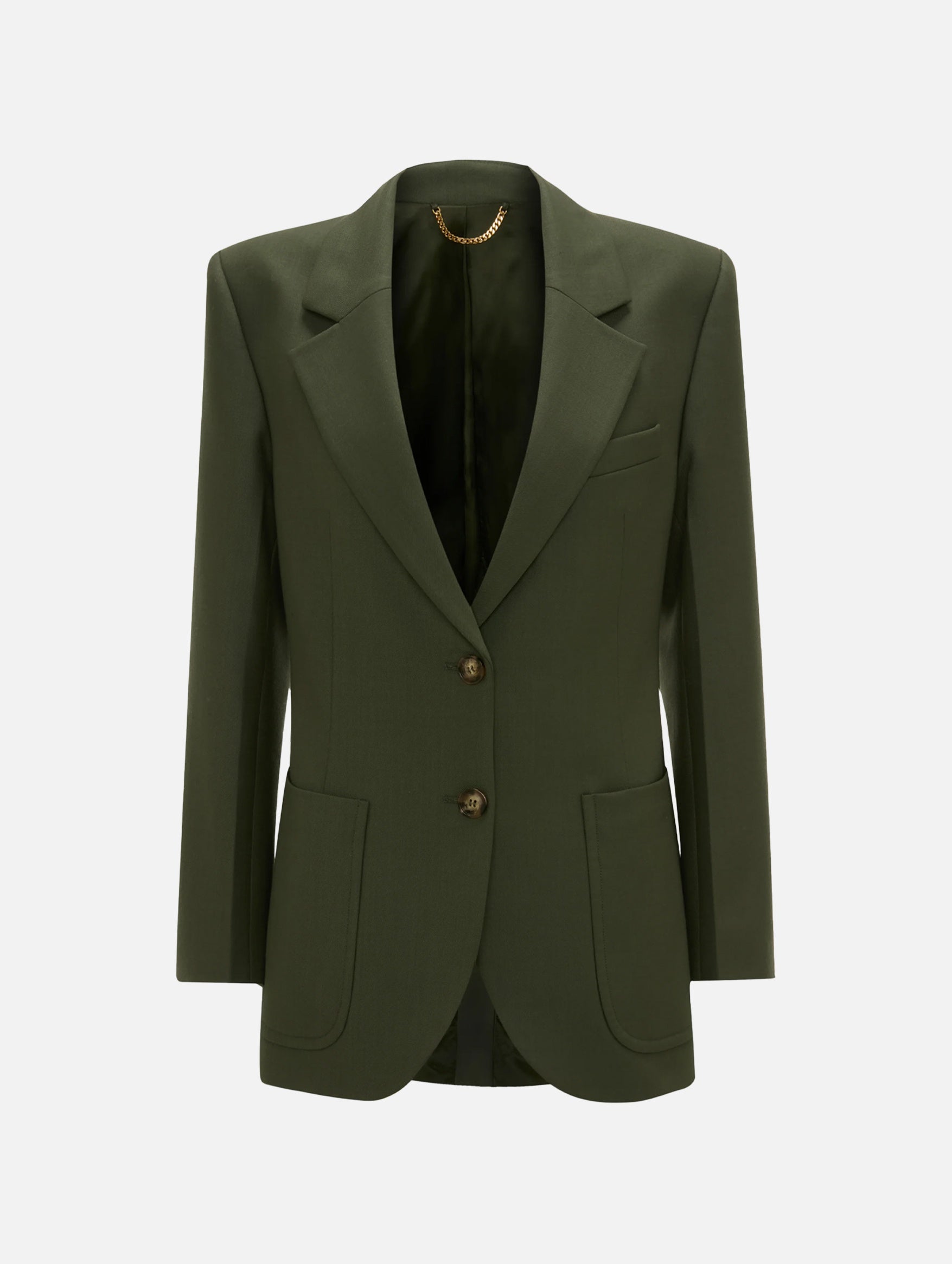 Patch Pocket Jacket in Oregano