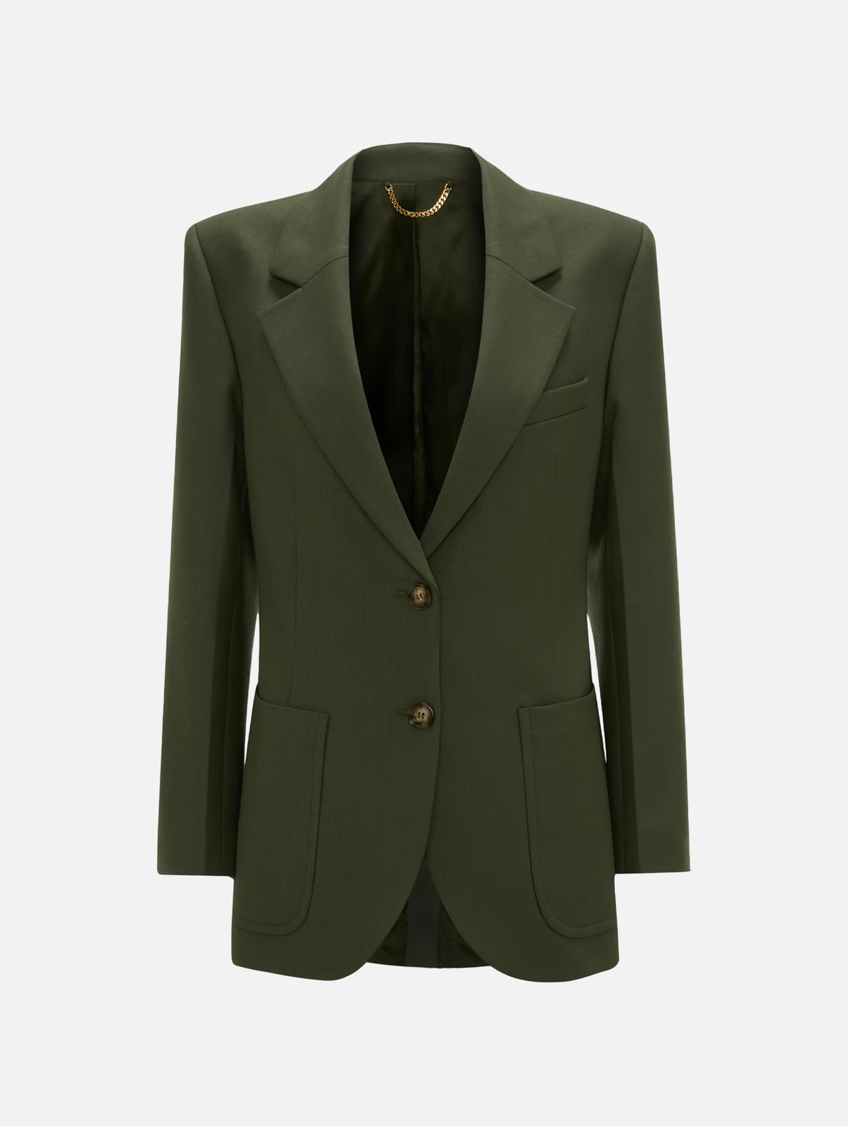 Patch Pocket Jacket in Oregano