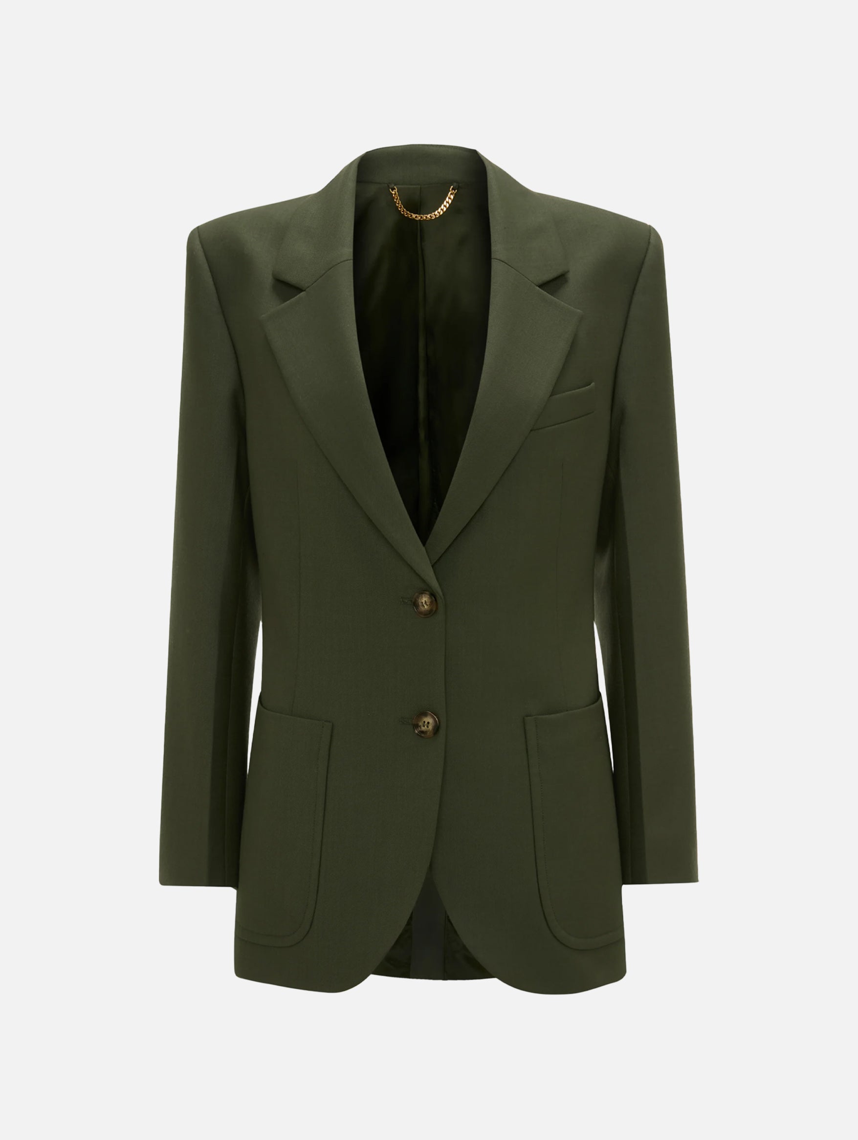Patch Pocket Jacket in Oregano