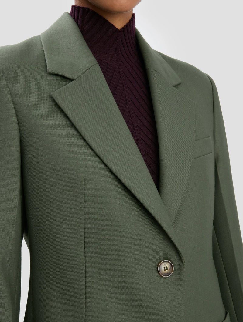 Patch Pocket Jacket in Oregano