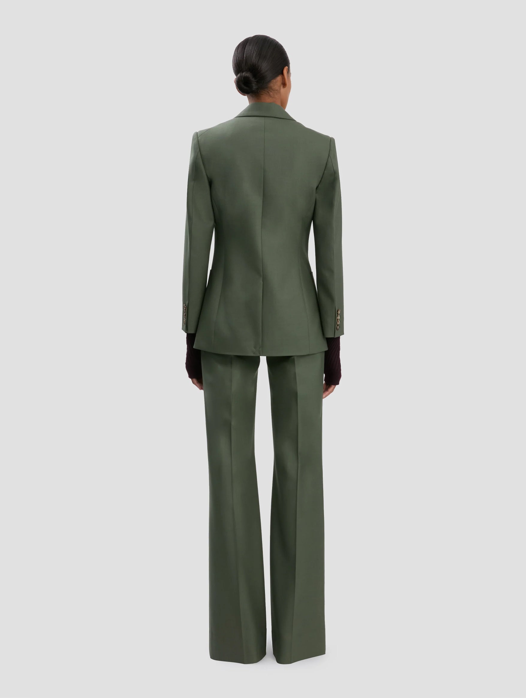 Patch Pocket Jacket in Oregano
