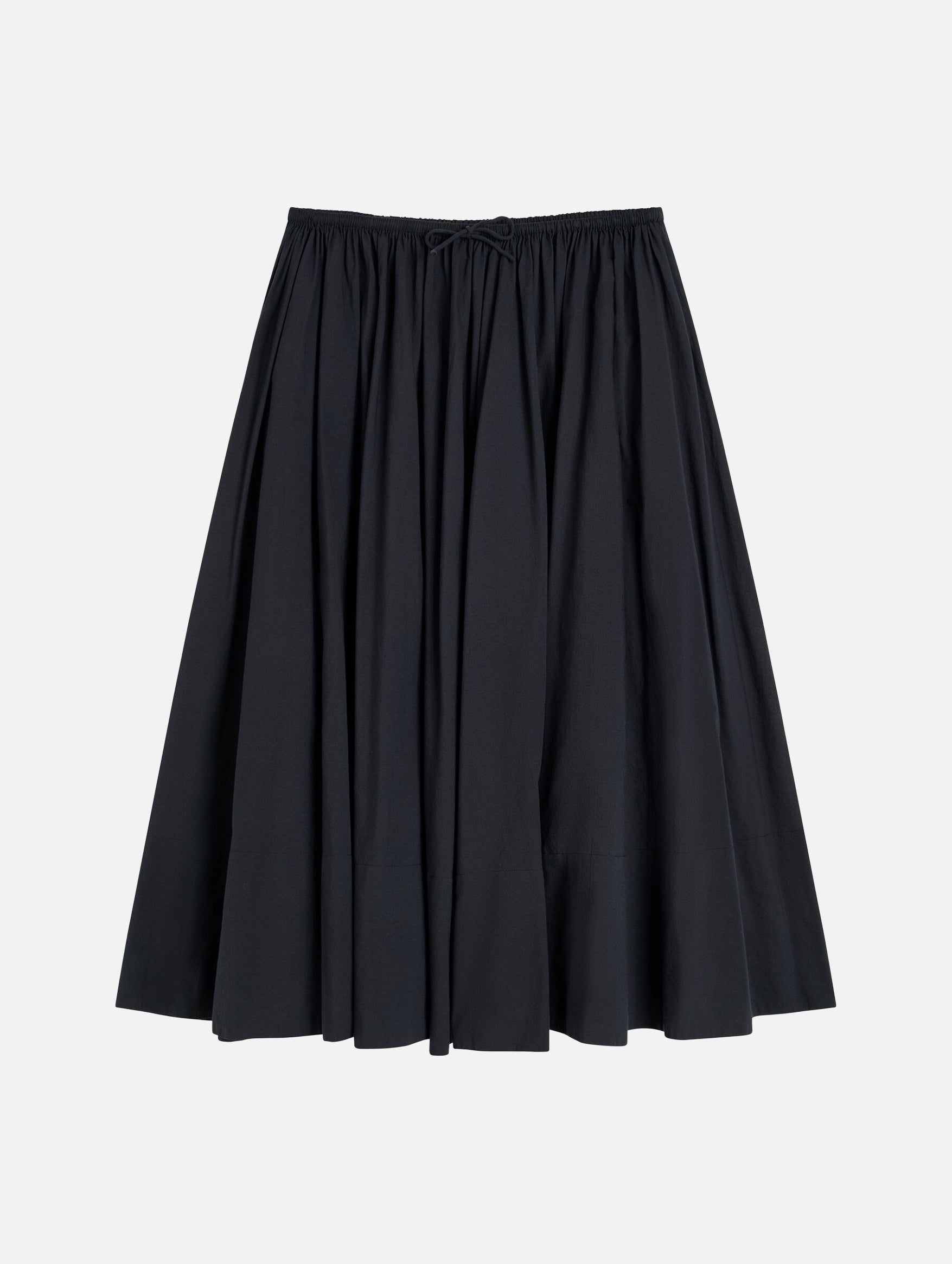 Pheo Organic Cotton Skirt in Black