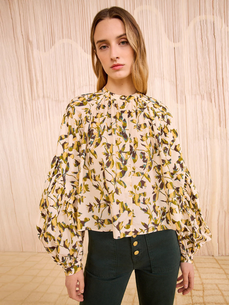 Rowena Long Sleeve Blouse in Lucent