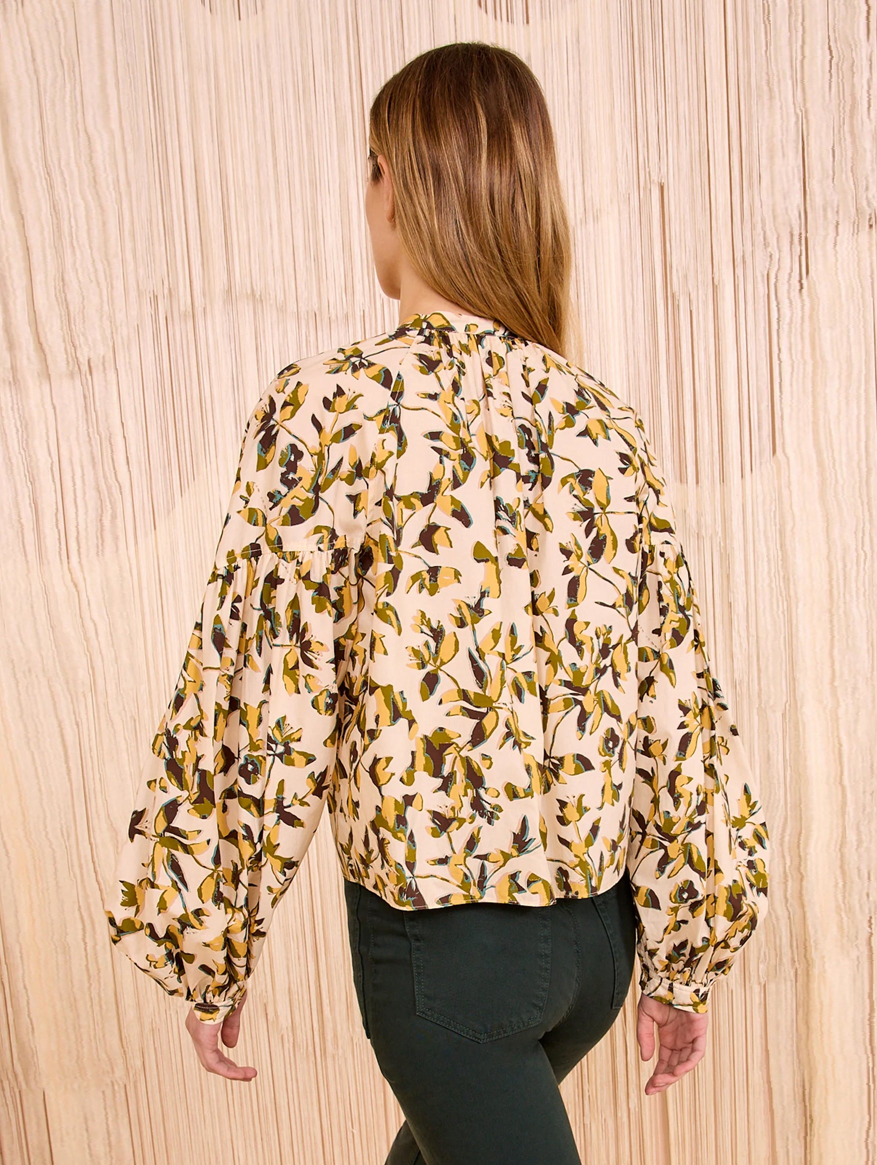 Rowena Long Sleeve Blouse in Lucent