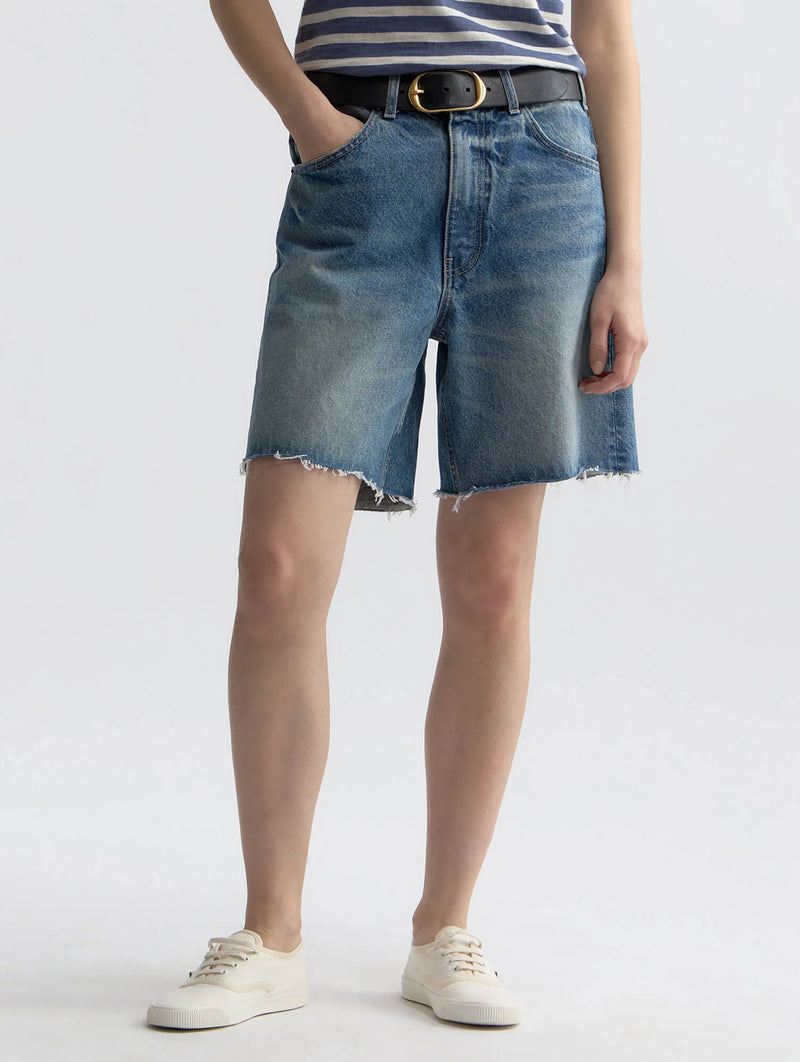 Russel Denim Short in Rosebowl Wash