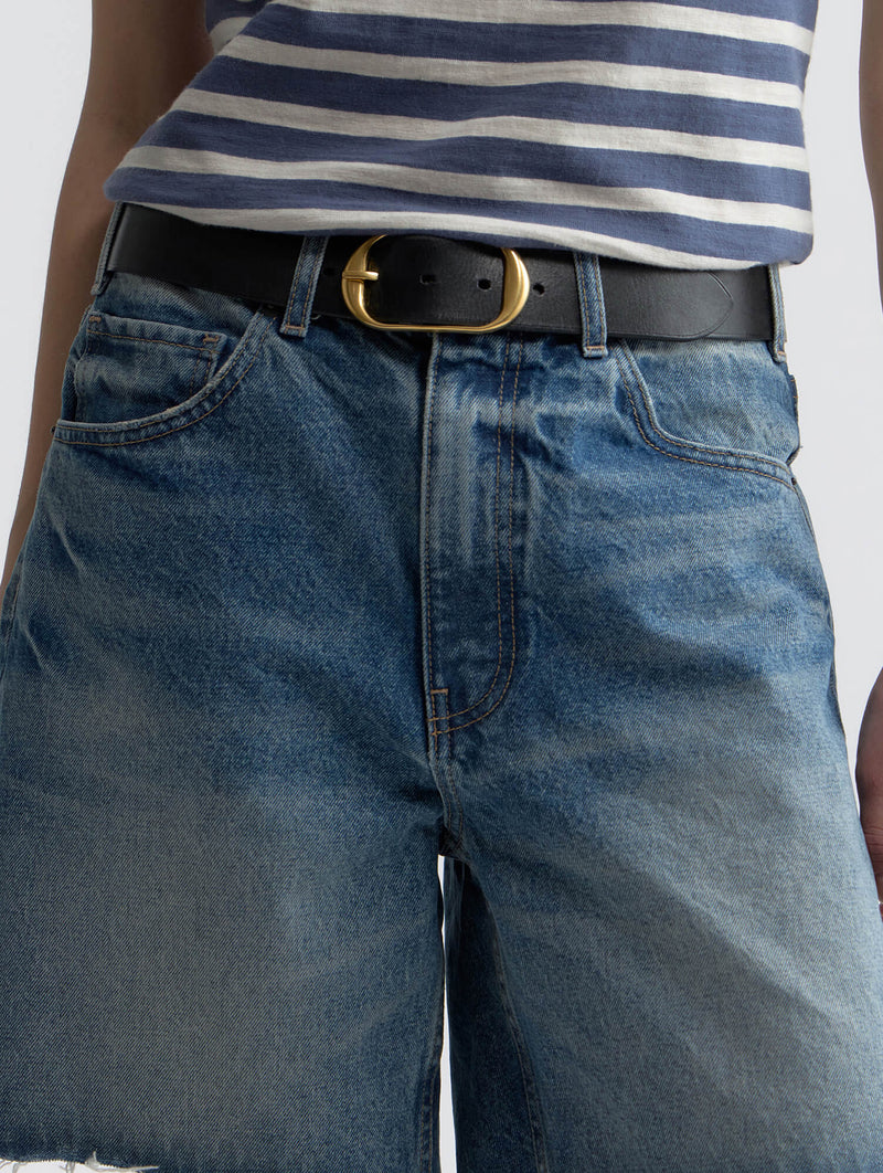 Russel Denim Short in Rosebowl Wash