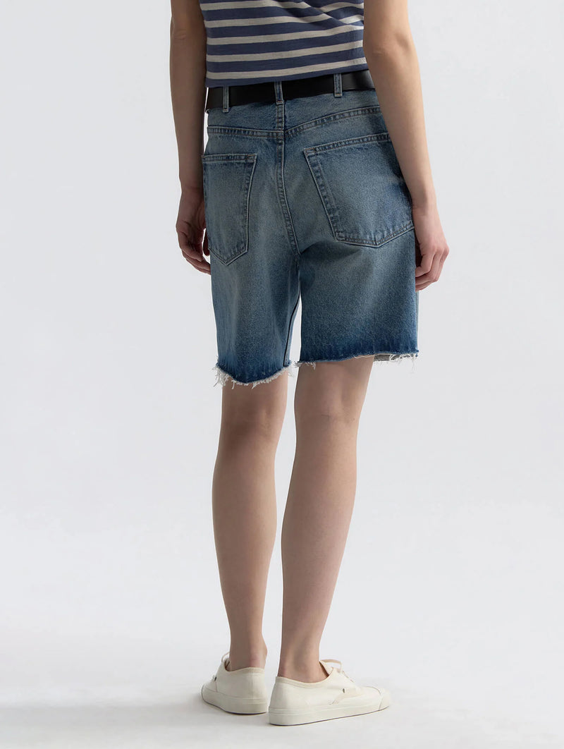 Russel Denim Short in Rosebowl Wash