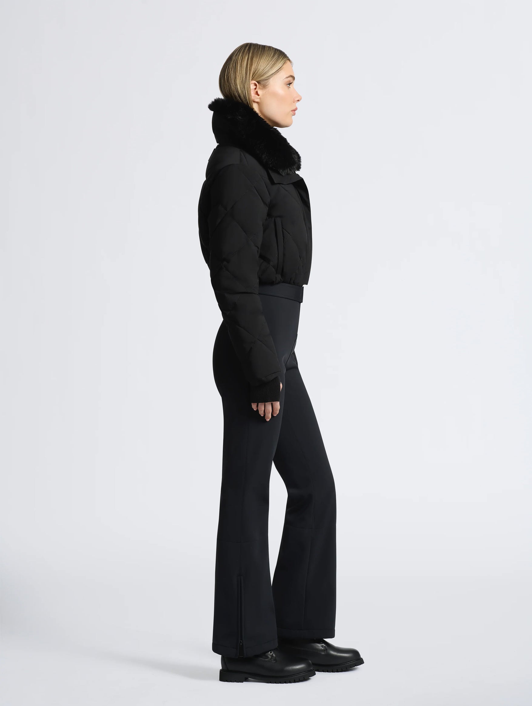 Saskia Ski Suit in Black