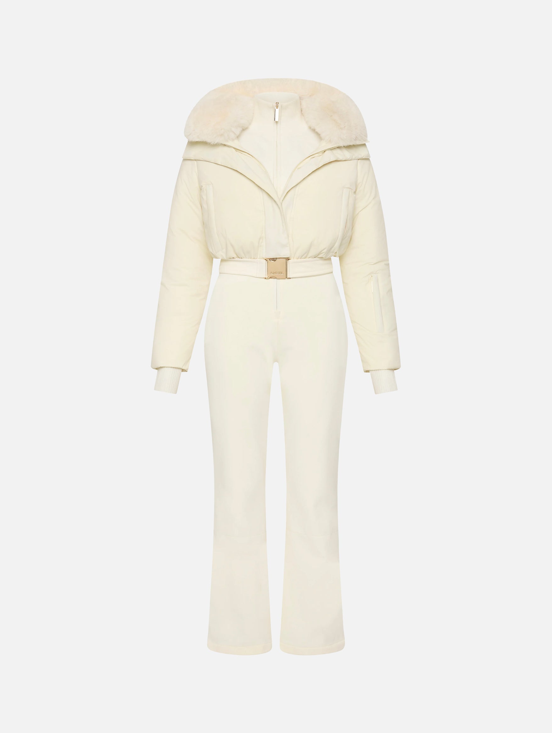 Saskia Ski Suit in White