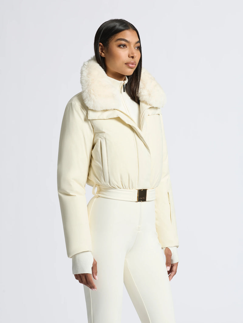 Saskia Ski Suit in White