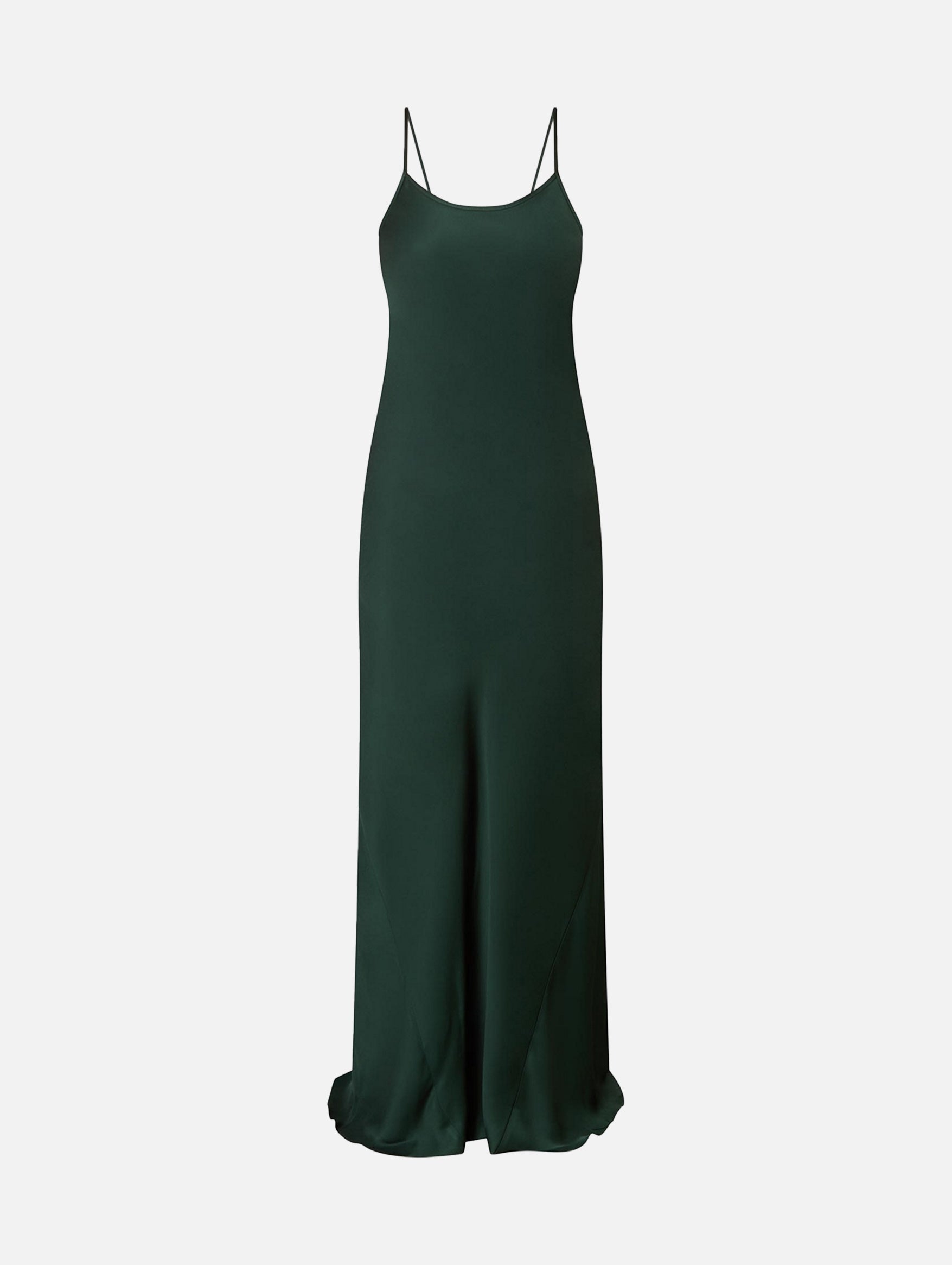 Floorlength Cami Dress in Seaweed