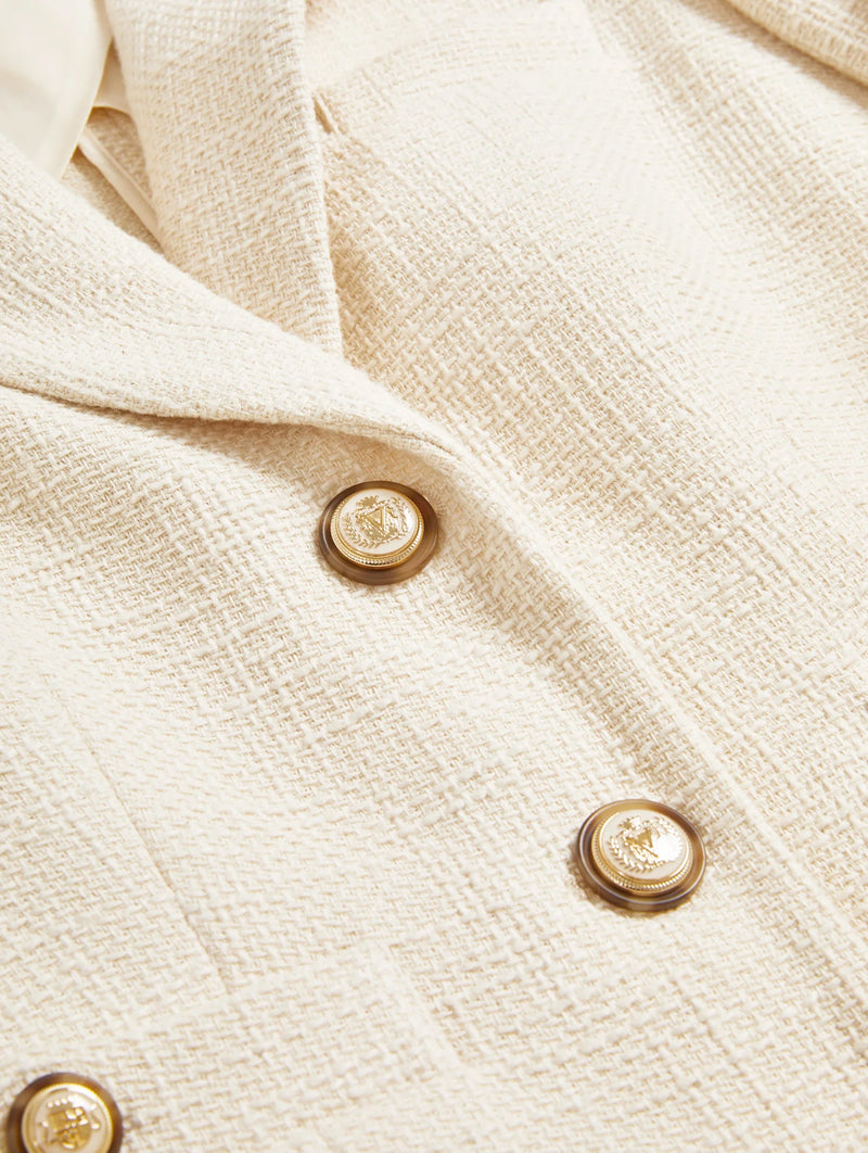 Terre Dickey Jacket in Ecru
