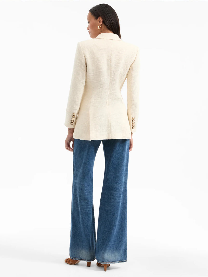 Terre Dickey Jacket in Ecru