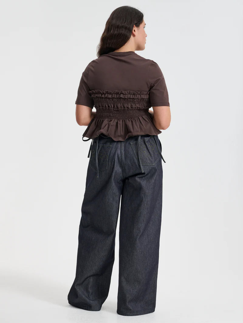 Vilde T-Shirt in Brown