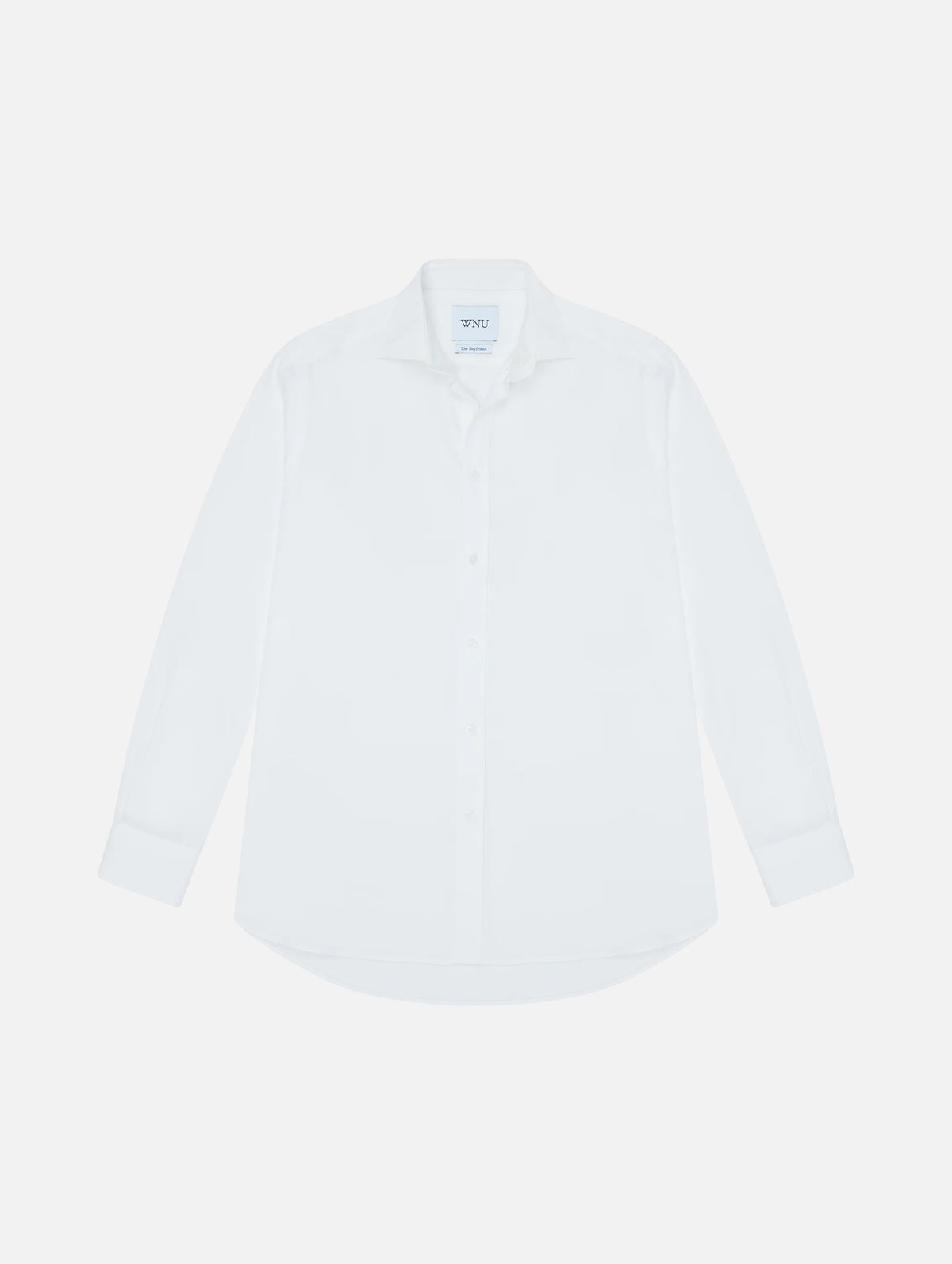 The Boyfriend Tencel Shirt in White