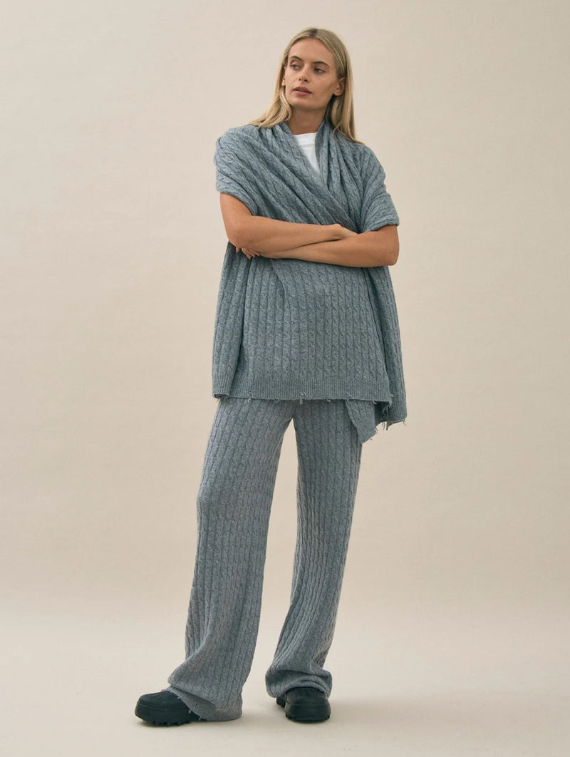 Cashmere Wrap in Grey