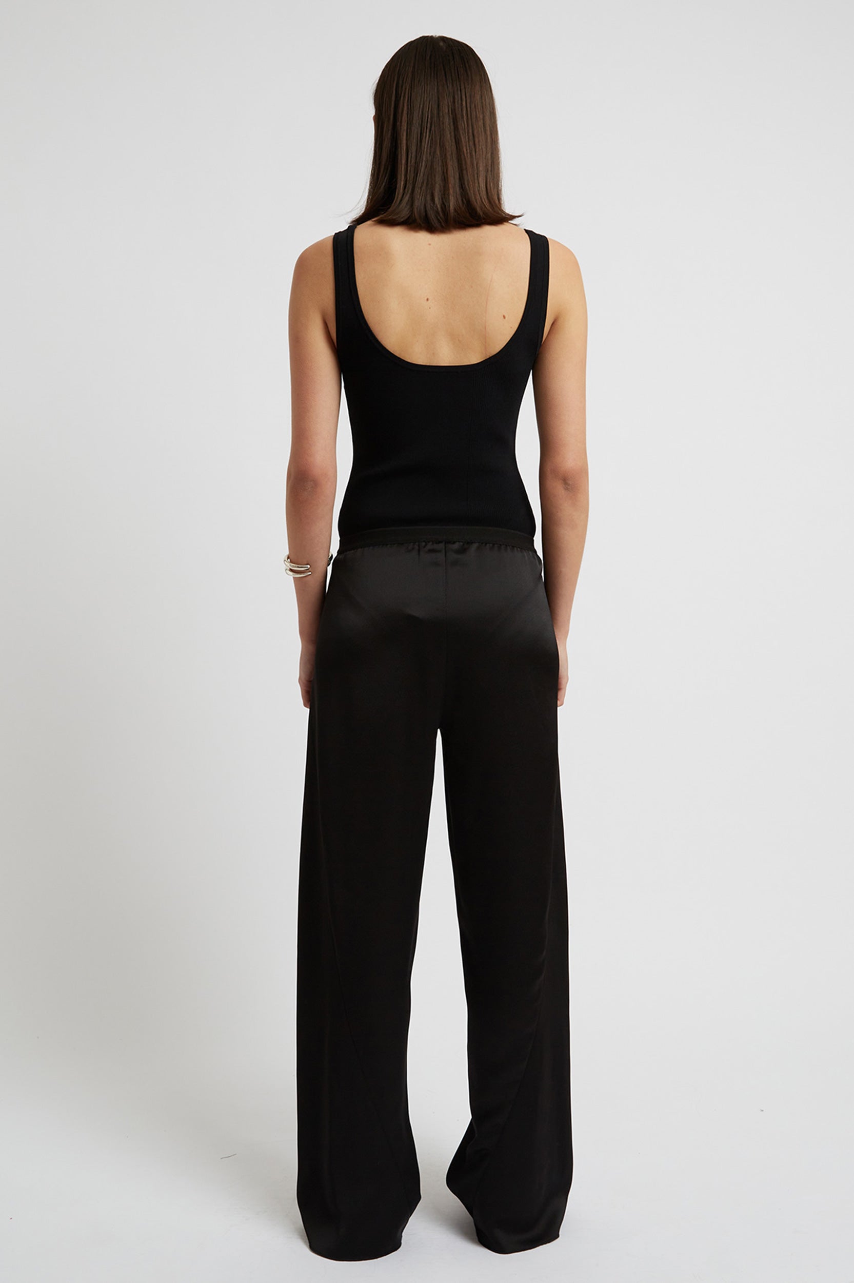 Bias Trouser in Black