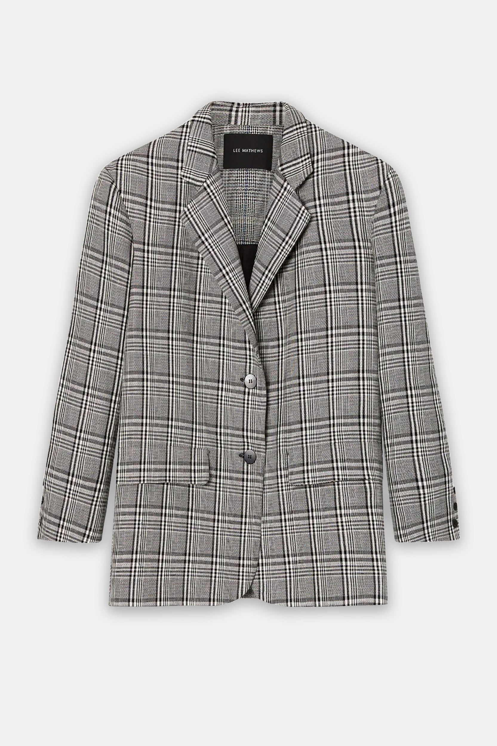 Leo Blazer in Black Check