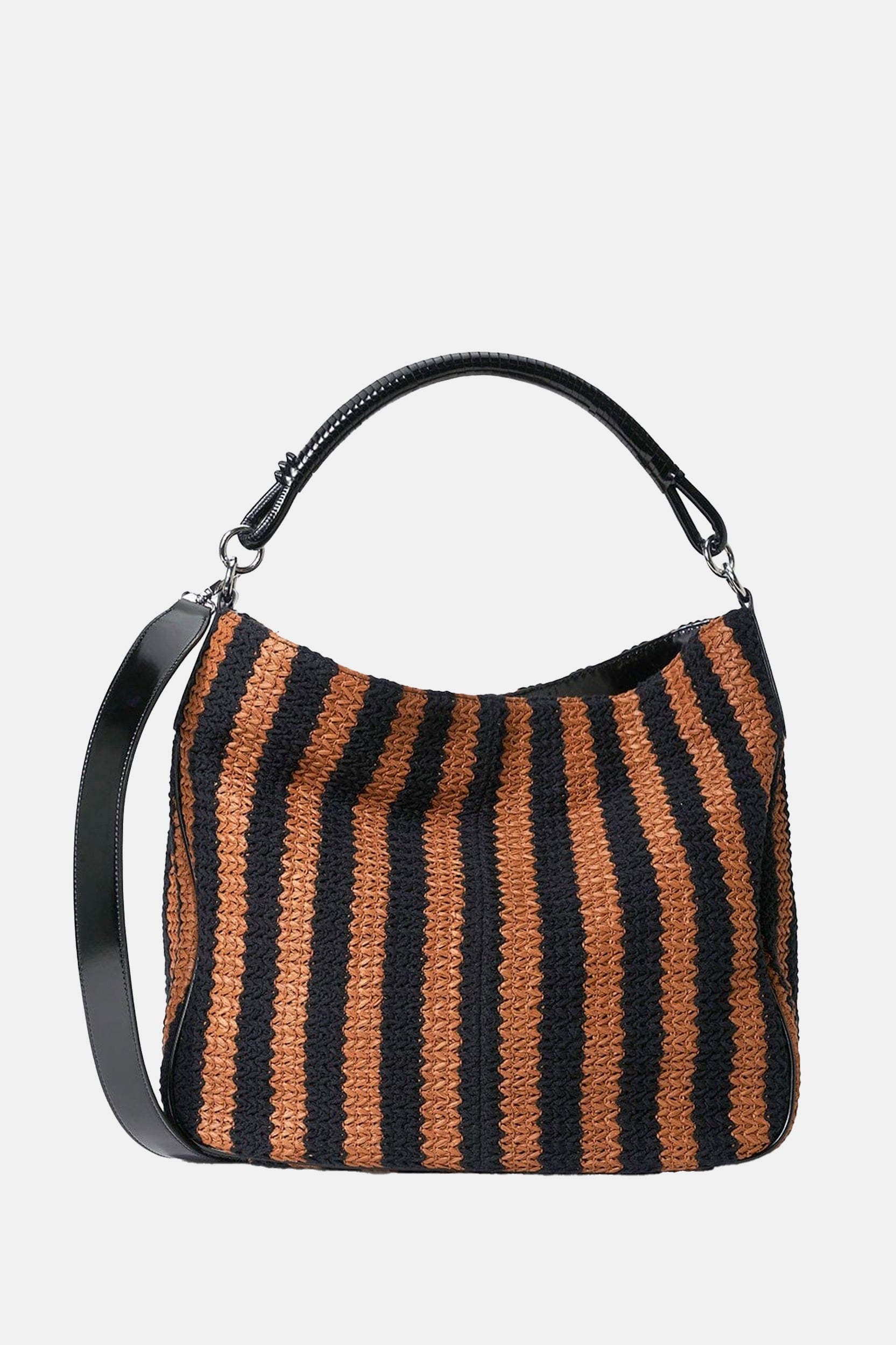 Perry Hobo Bag in Seashore Stripe