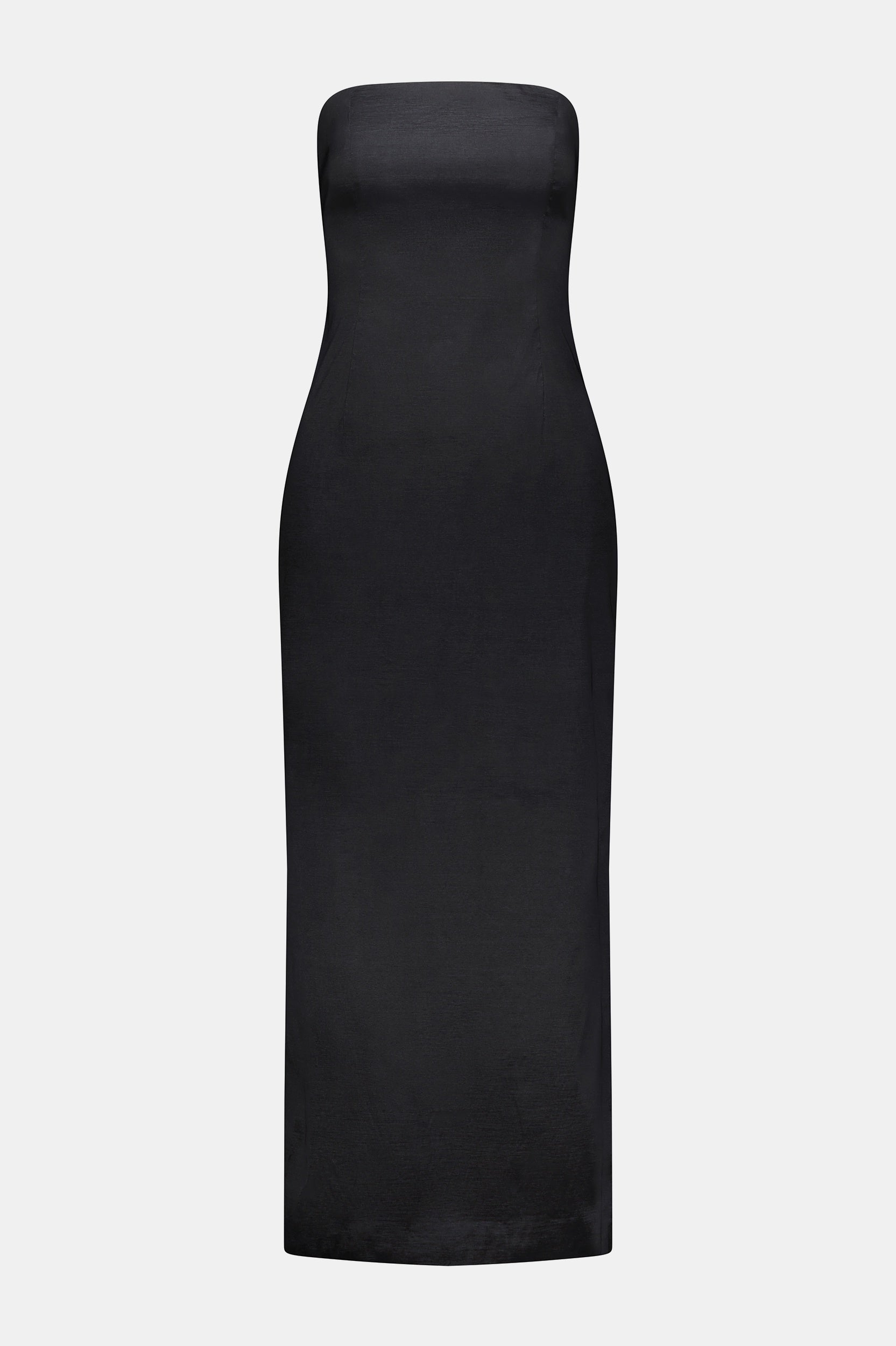 Strapless Long Dress in Black