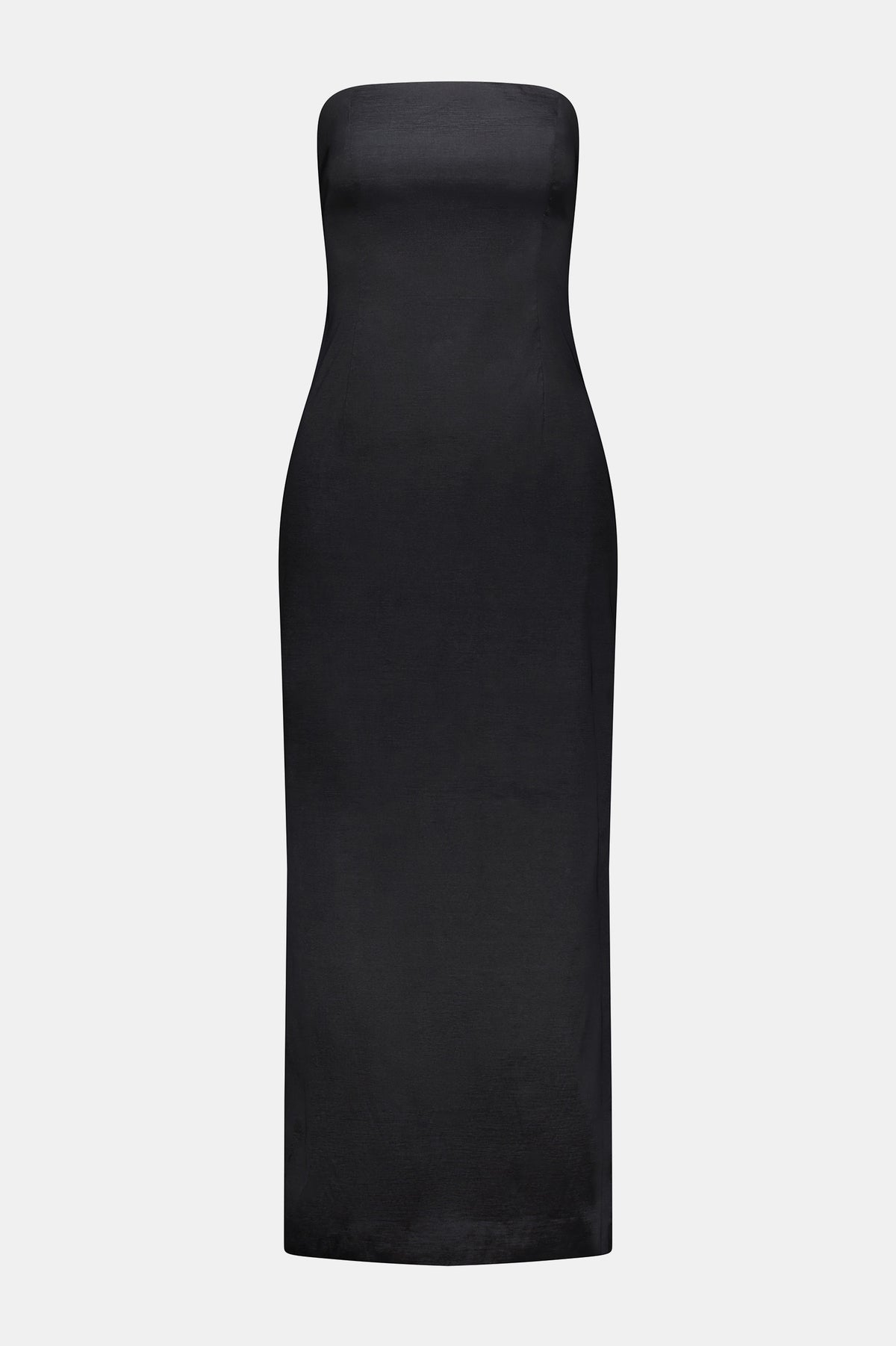 Strapless Long Dress in Black